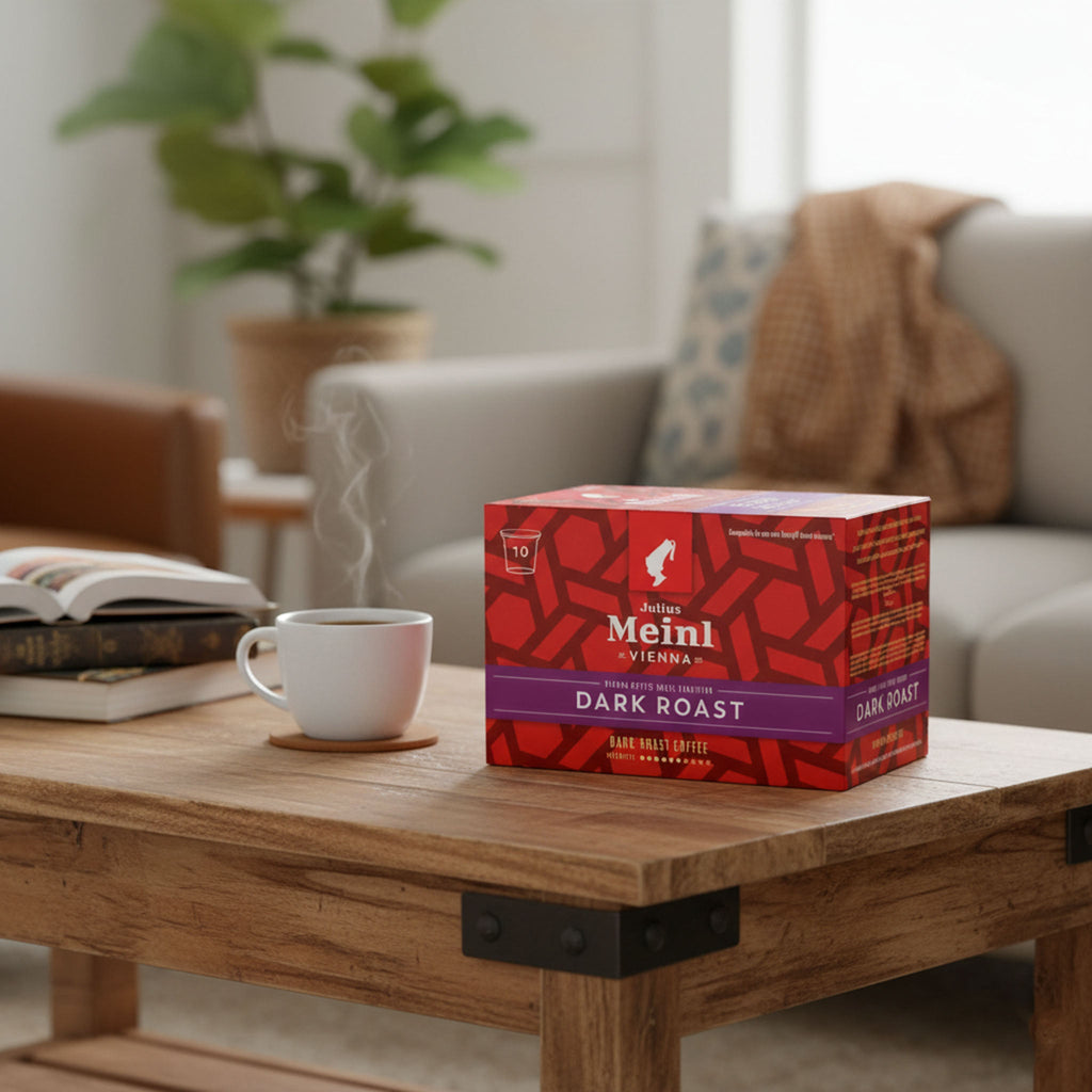 Julius Meinl Dark Roast K-Cup Coffee Pods, 10 Count