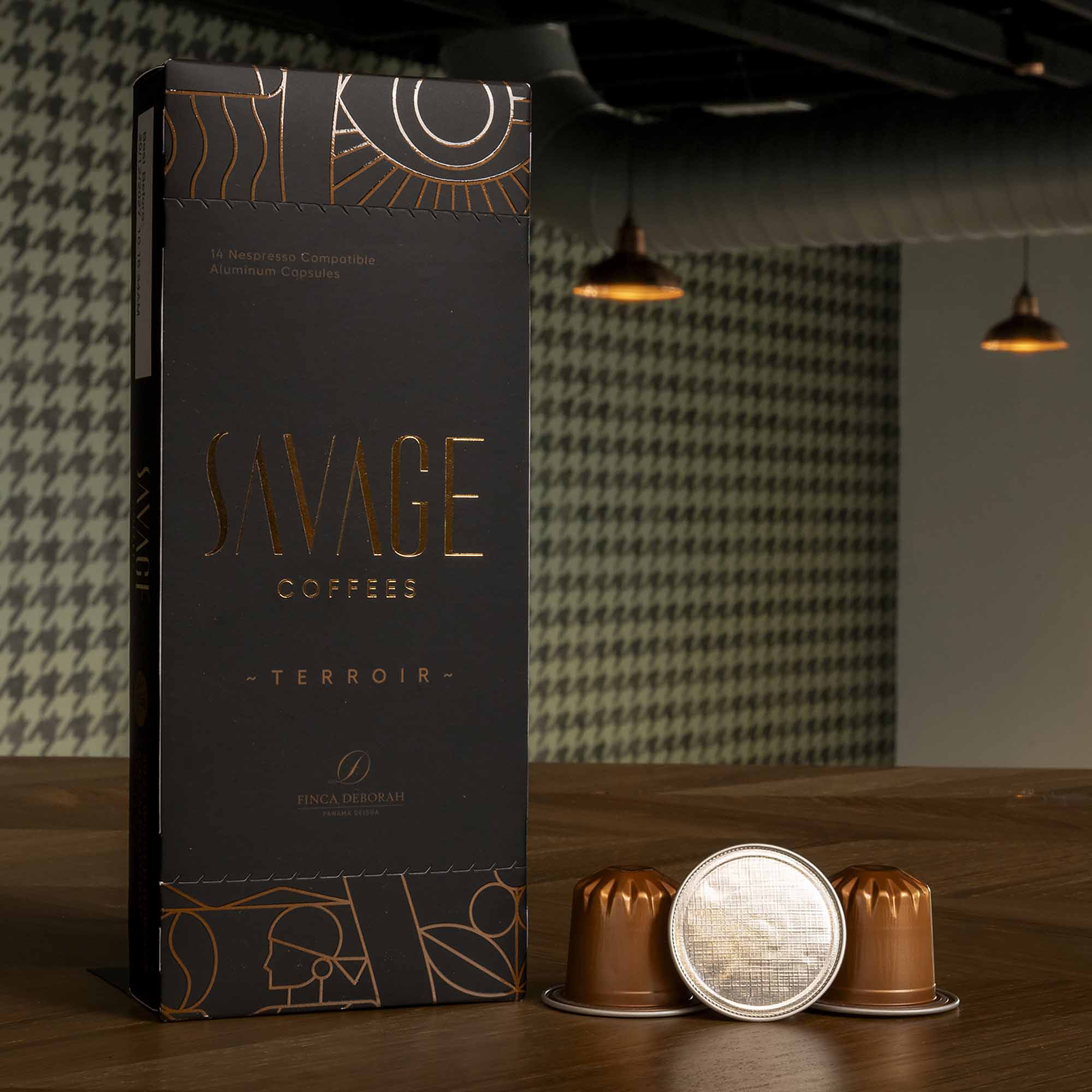 Savage Pods: Terroir – Competition‑Level Nespresso Compatible Coffee (14 Pack) Geisha - Shop Coffee Hobby