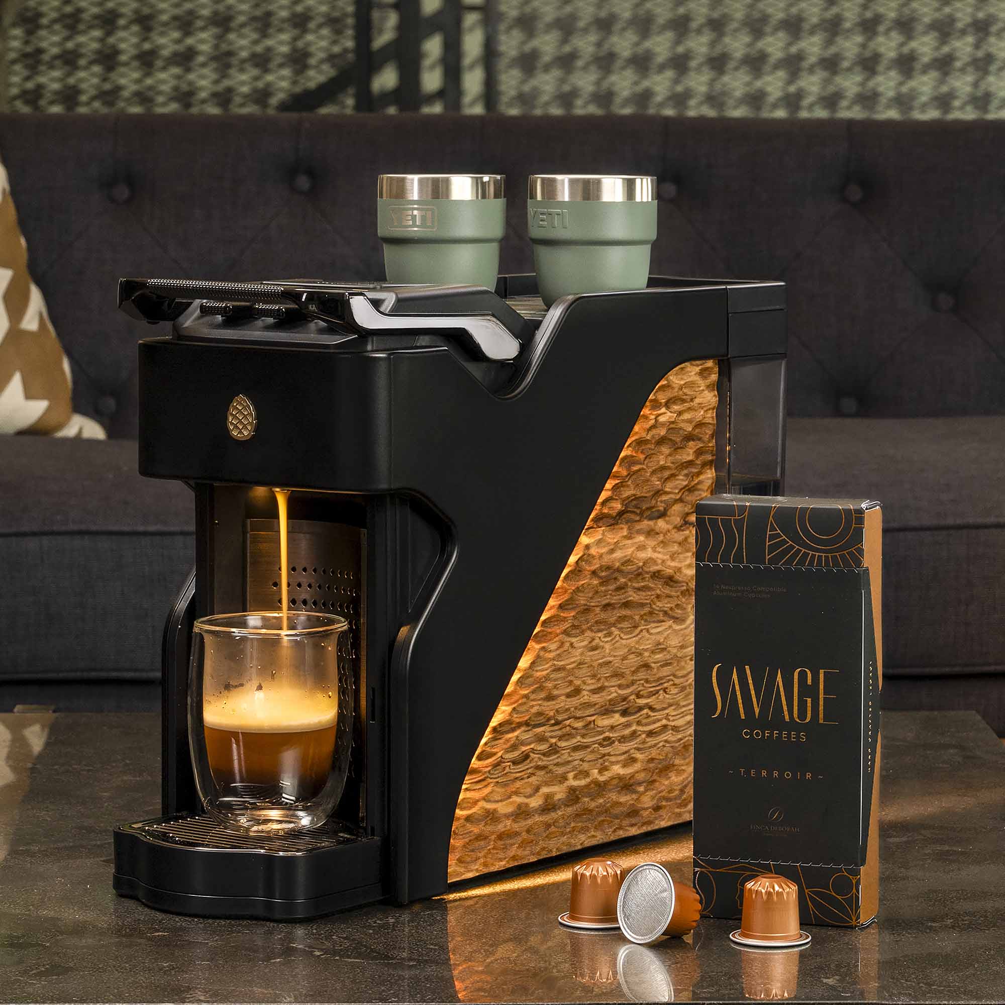 Savage Pods: Terroir – Competition‑Level Nespresso Compatible Coffee (14 Pack) Geisha - Shop Coffee Hobby