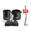 Ultimate Espresso Bundle – 51mm Tamper + Leveler + Puck Screen + Dosing Tools (Kaffe Products)