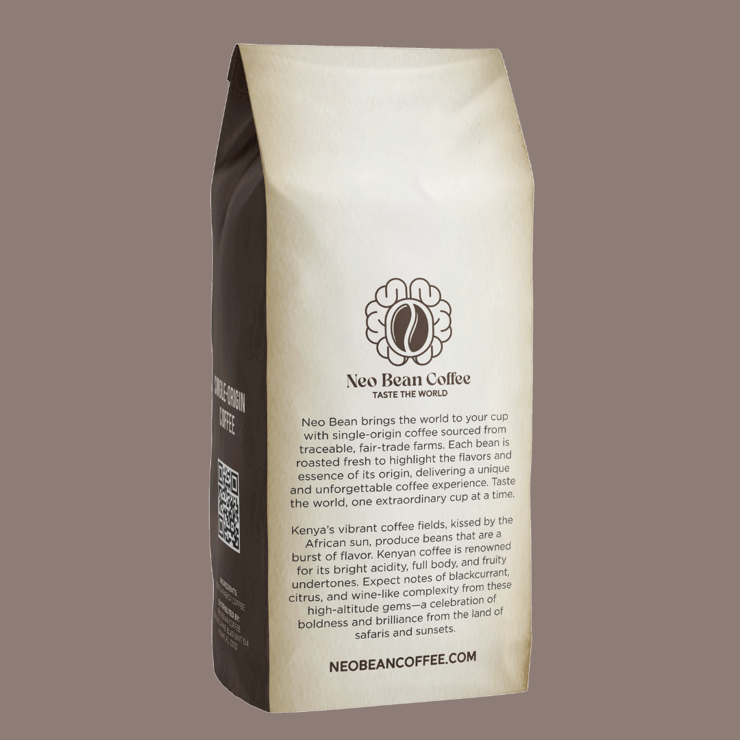 Kenya Single-Origin Coffee — Light, Medium & Dark Roast | Fresh-Roasted