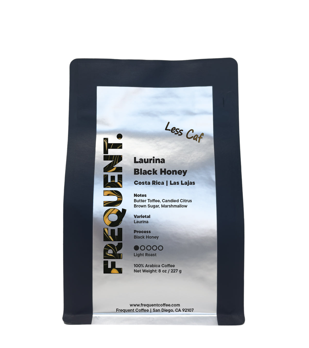 Las Lajas Laurina Black Honey Coffee | Naturally Lower Caffeine | 8 oz