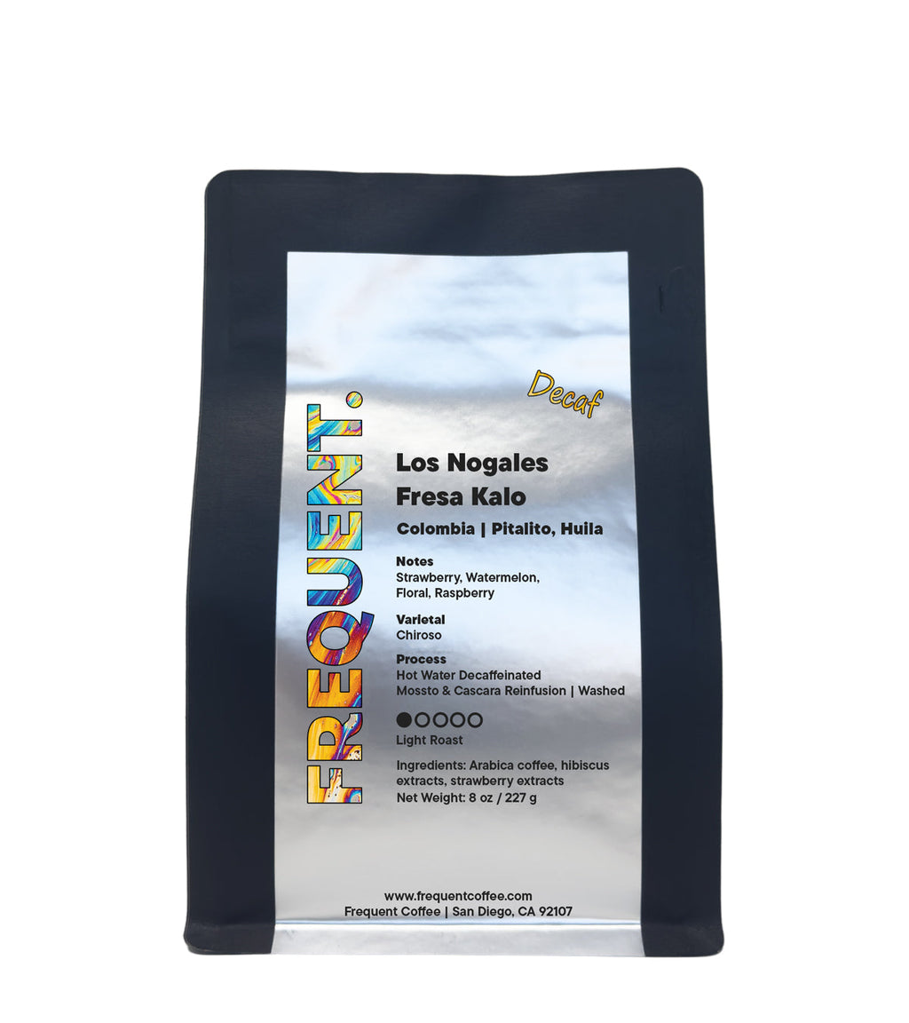Los Nogales Fresa Kalo Cascara-Reinfused Decaf Coffee | 8 oz | botanical extracts