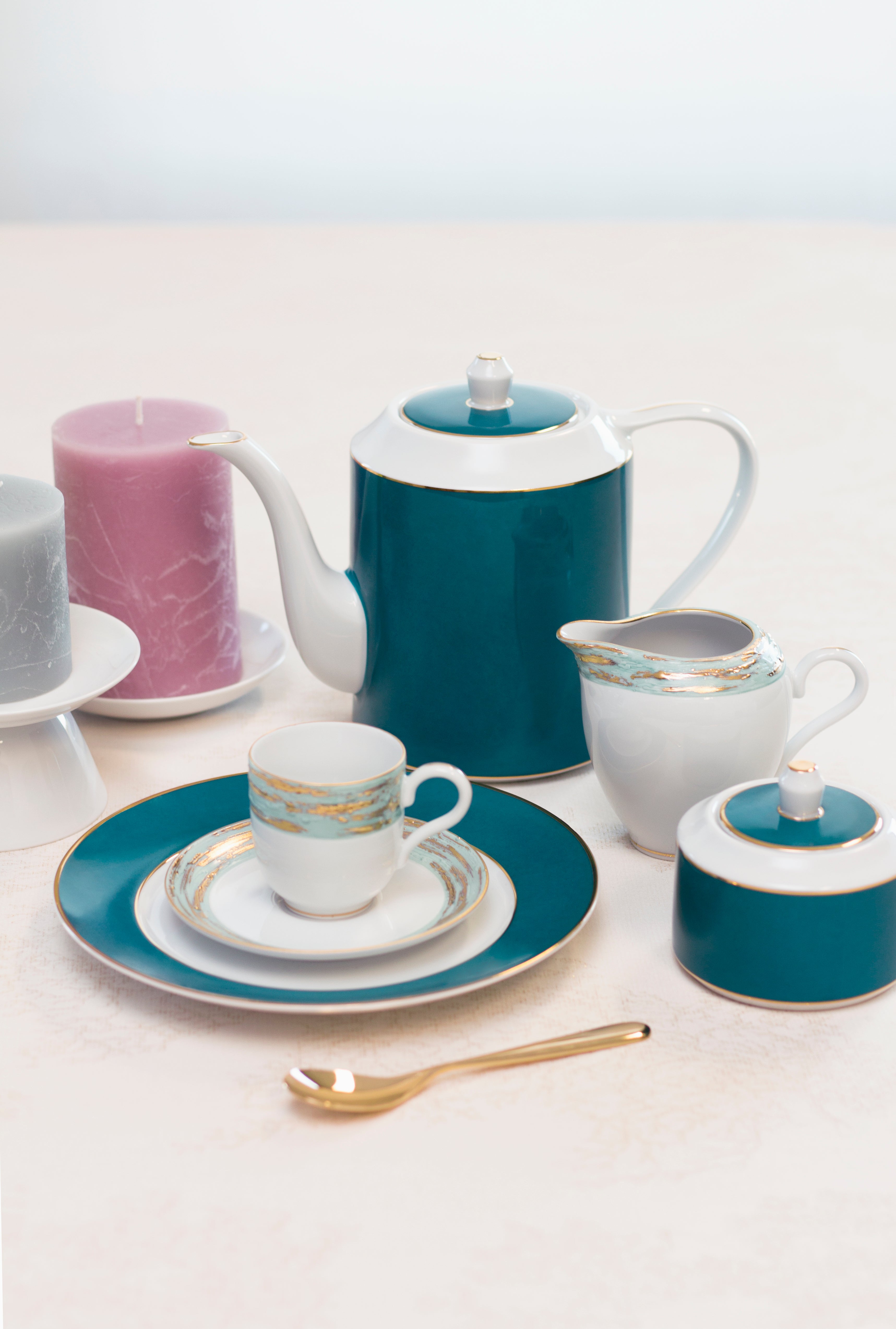 Louise Espresso Cup & Saucer (Set of 2)