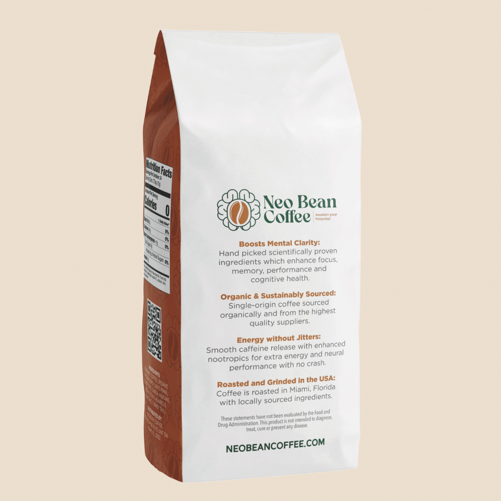 NeoBean Cerebro Blend – Mushroom Coffee with 8 Adaptogenic Mushrooms