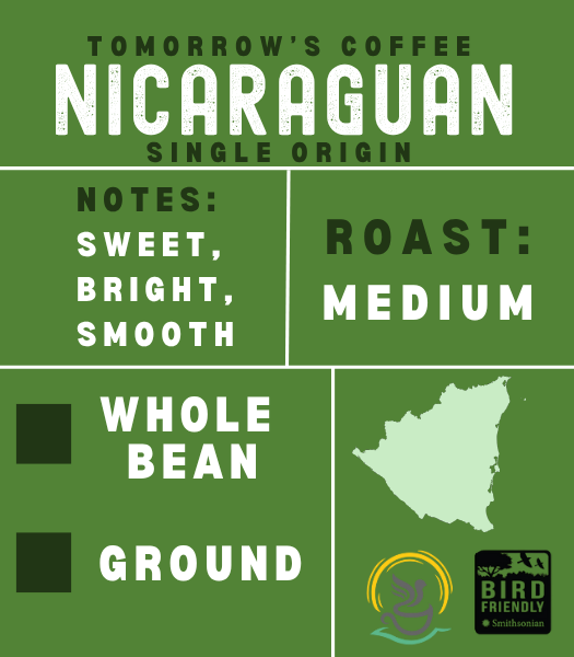 Organic Nicaraguan Coffee, Medium Roast version