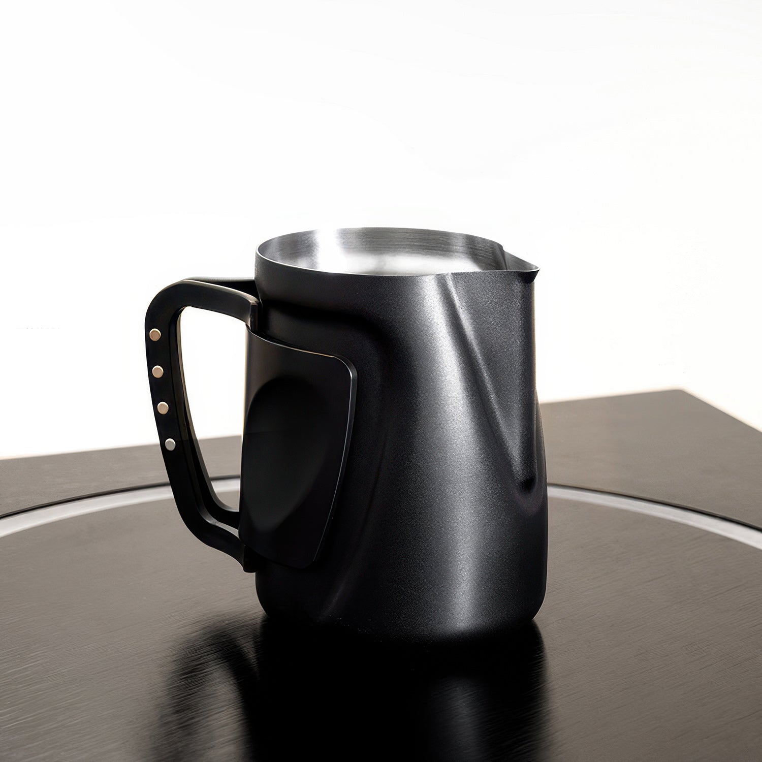 Convertible Foldable Handle Latte Pitcher - Shop Coffee Hobby