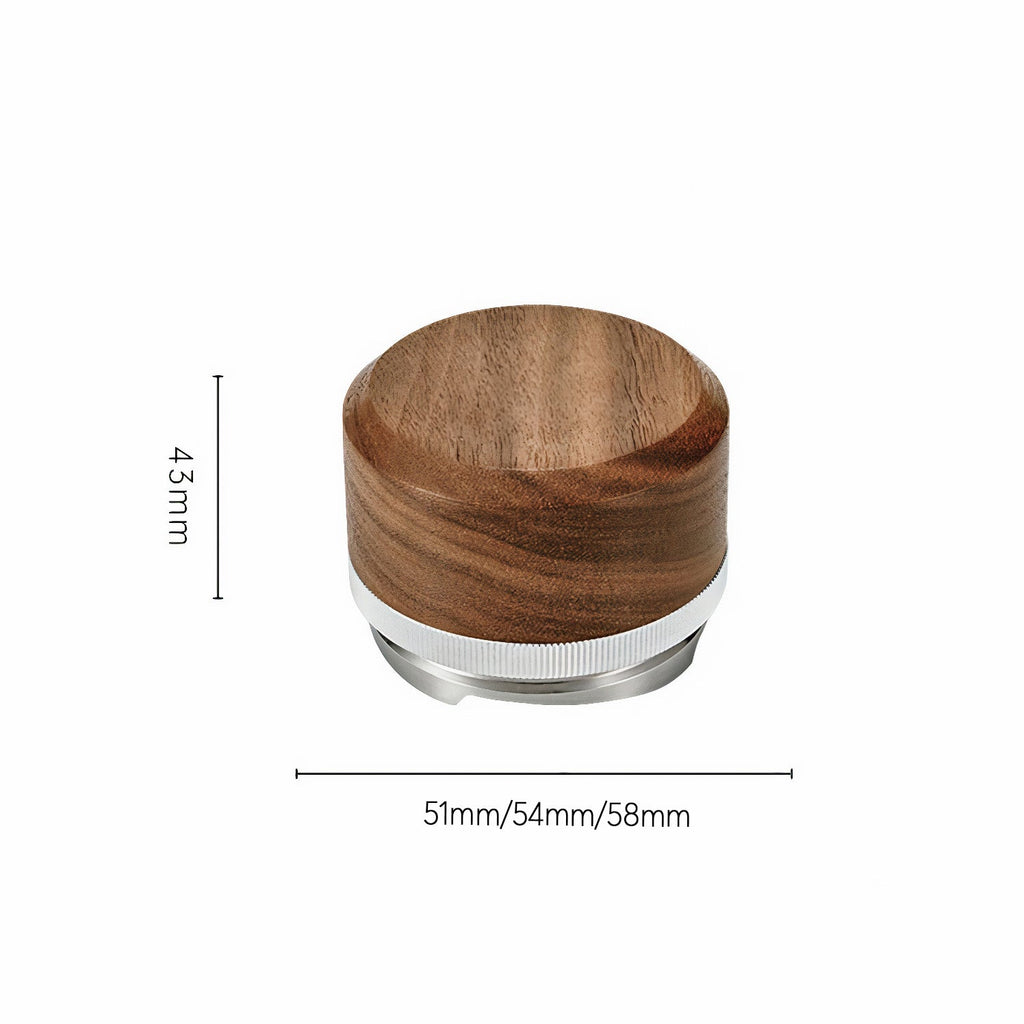 Tamper & Distributor with Wooden Handle - Shop Coffee Hobby