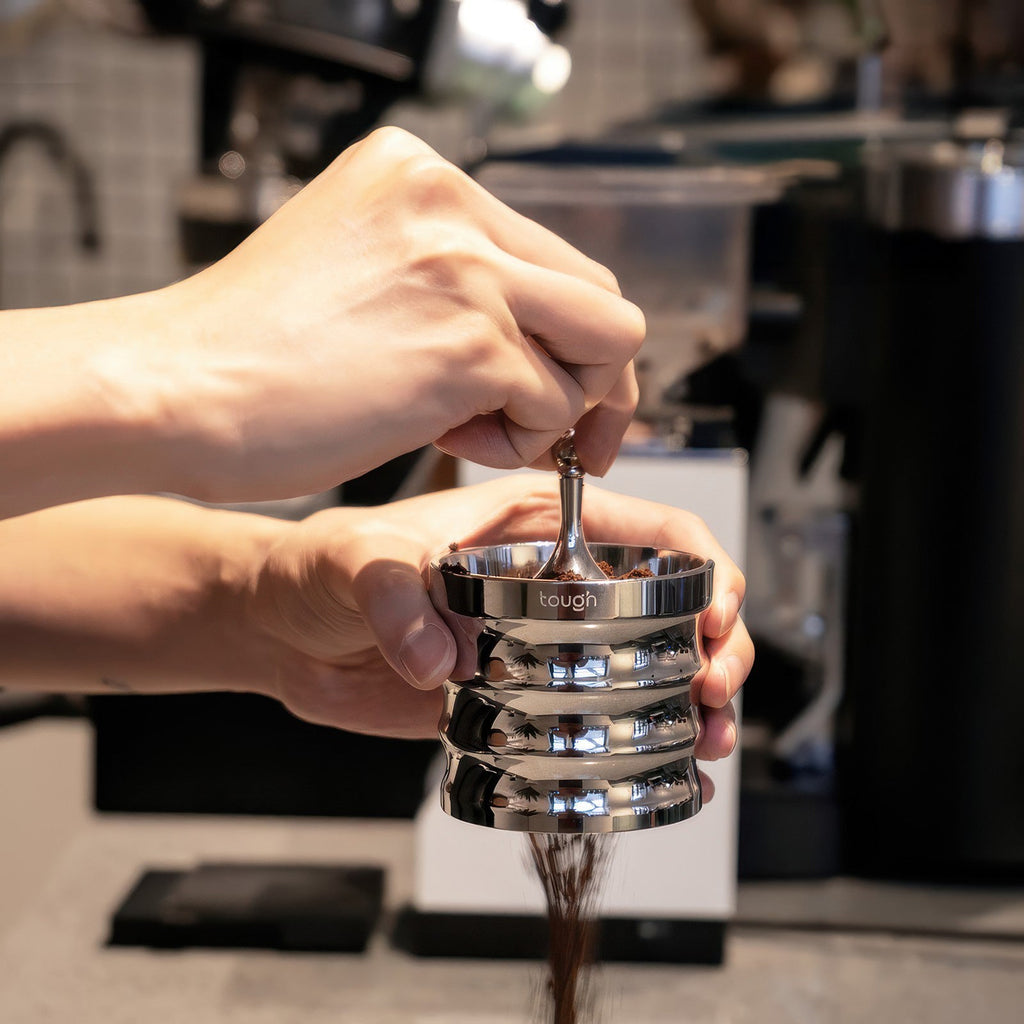 Stainless Steel Dosing Funnel Multi-Tier Design - Shop Coffee Hobby