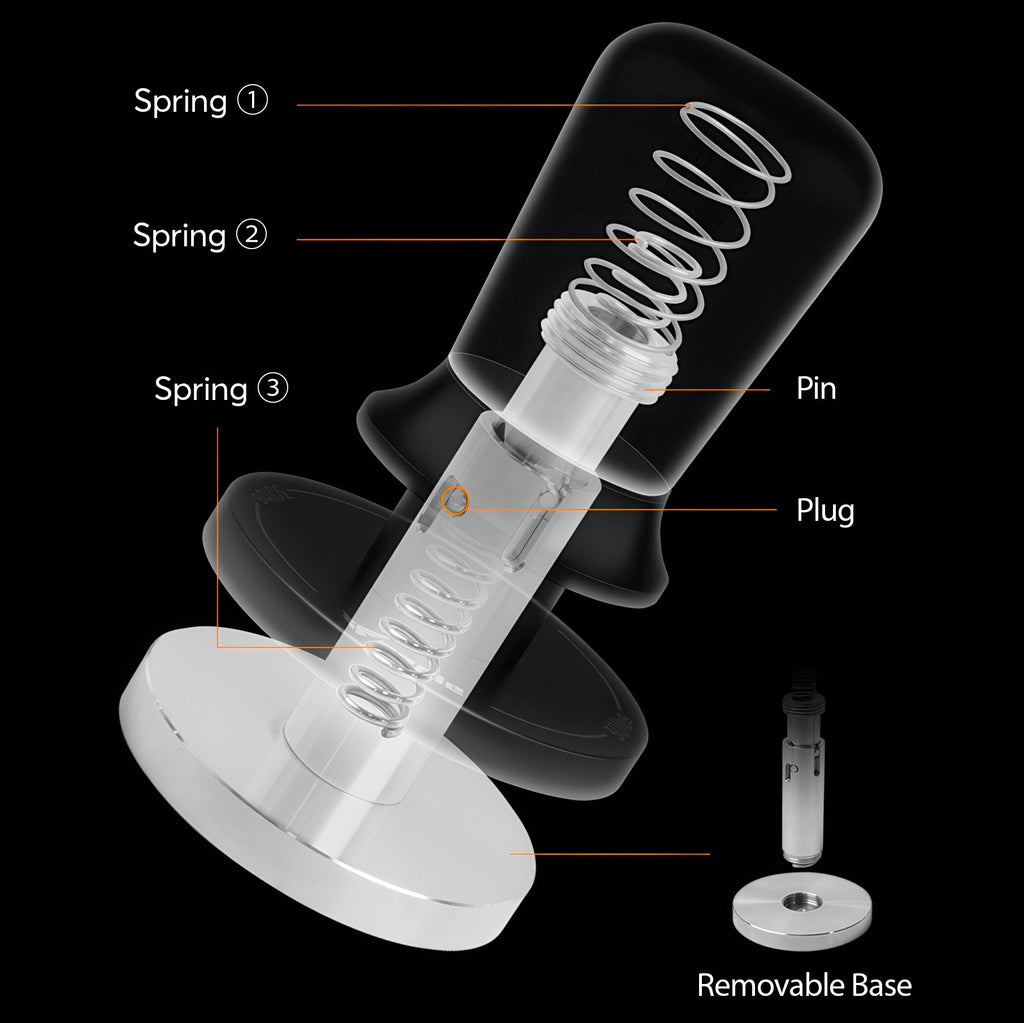 Walnut Coffee Tamper Balanced Design - Shop Coffee Hobby