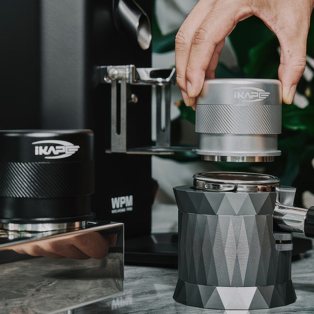 Espresso Calibrated Tamper with Spring Loaded - Shop Coffee Hobby