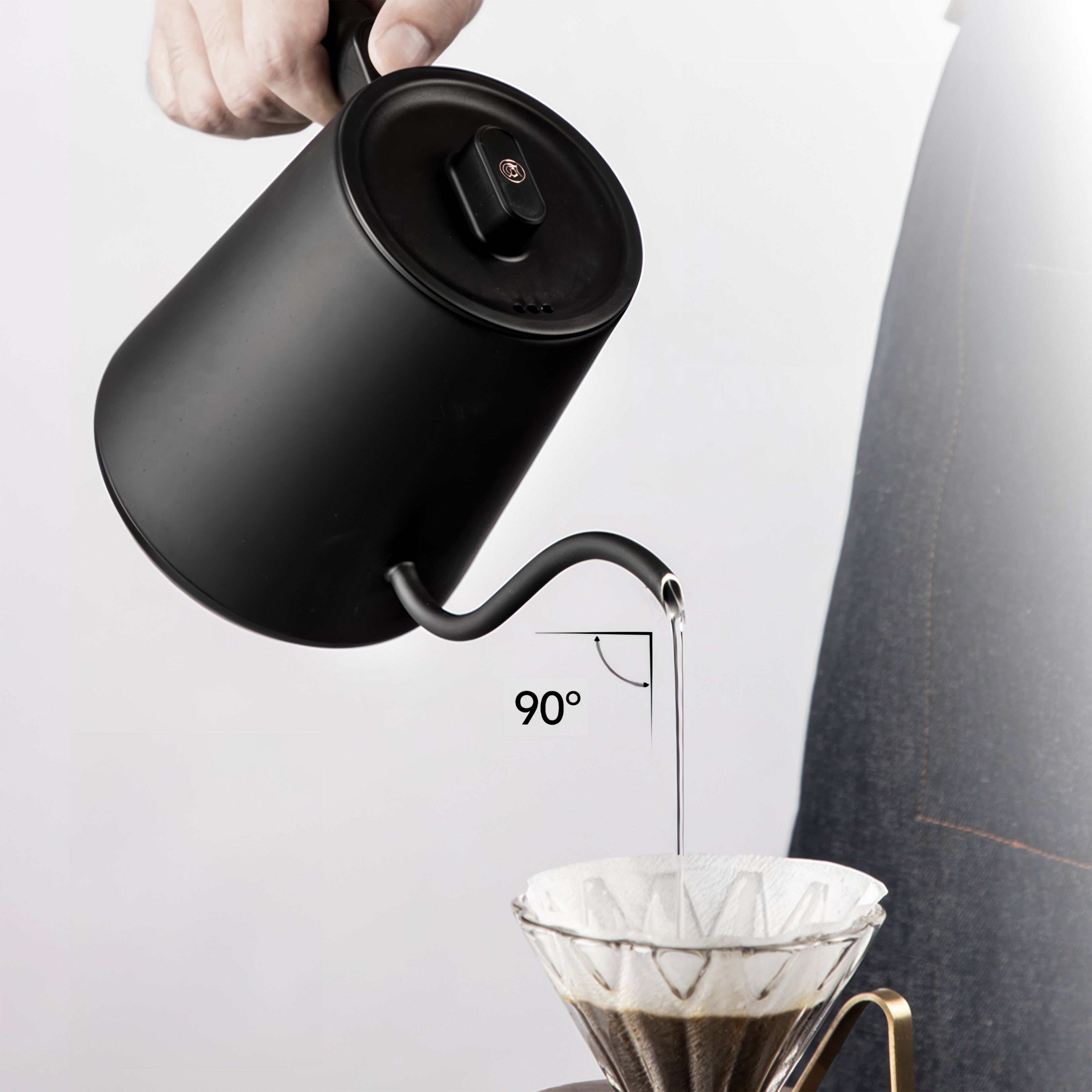 Electric Gooseneck Pour-Over Kettle - Shop Coffee Hobby