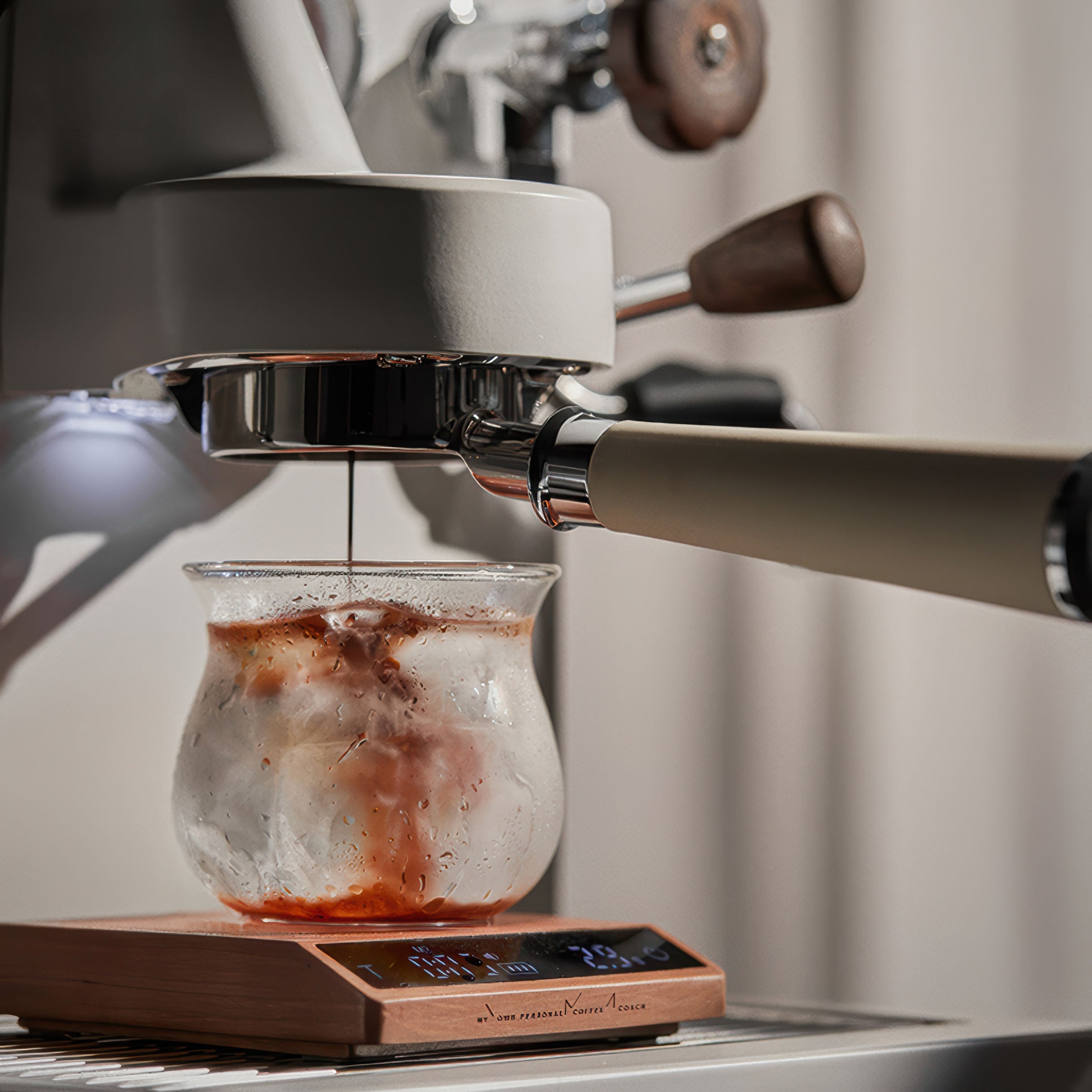 Precision Brew Walnut Digital Coffee Scale - Shop Coffee Hobby