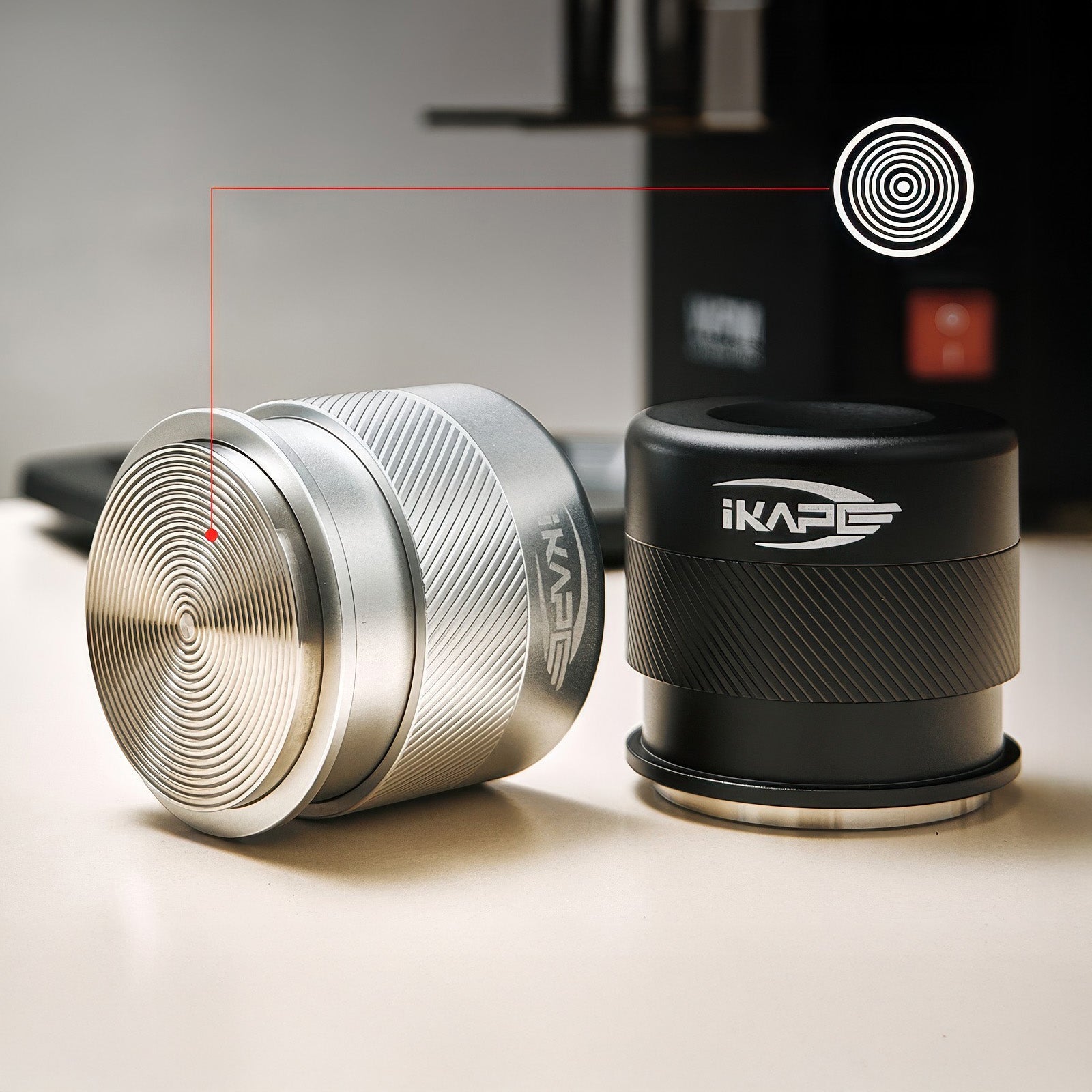 Espresso Calibrated Tamper with Spring Loaded - Shop Coffee Hobby