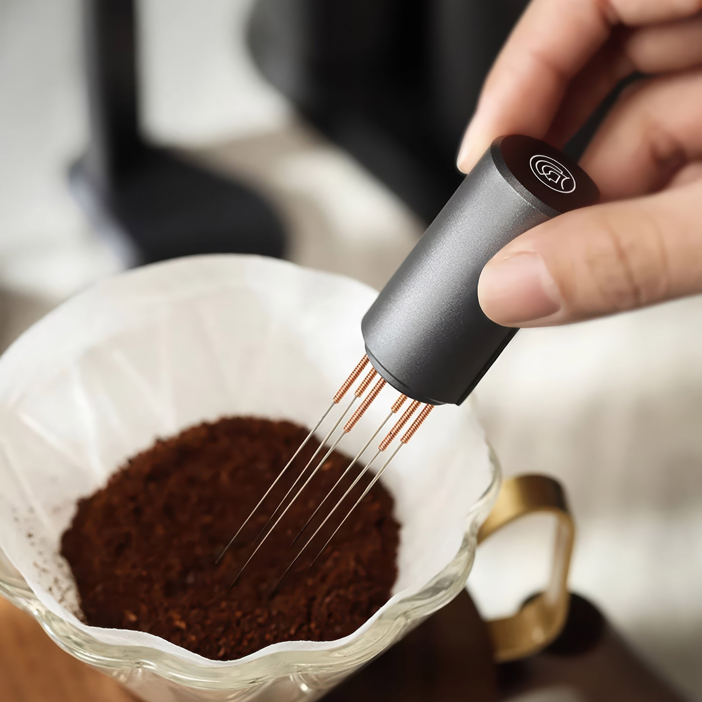 WDT Tool Espresso with Magnetic Stand - Shop Coffee Hobby