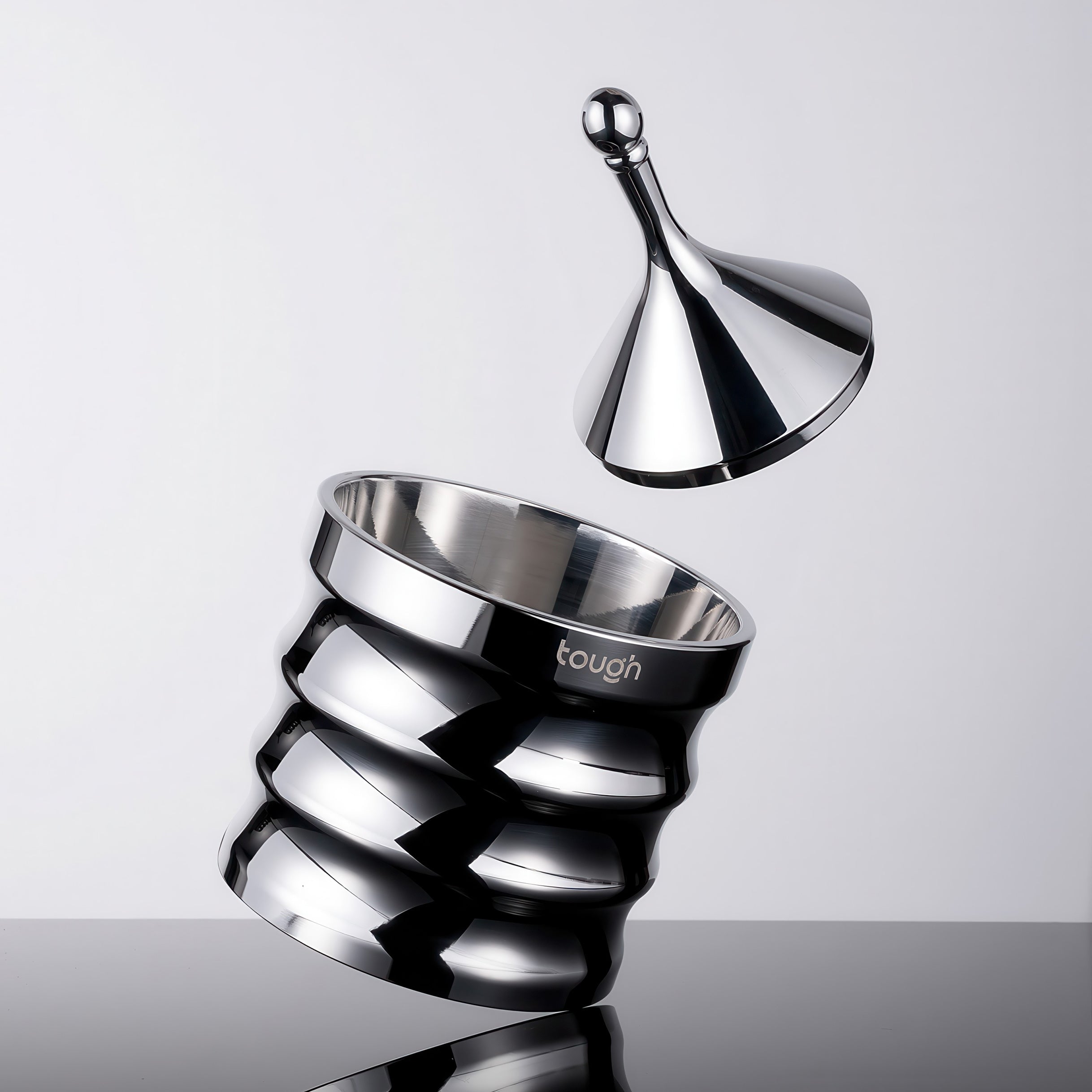 Stainless Steel Dosing Funnel Multi-Tier Design - Shop Coffee Hobby