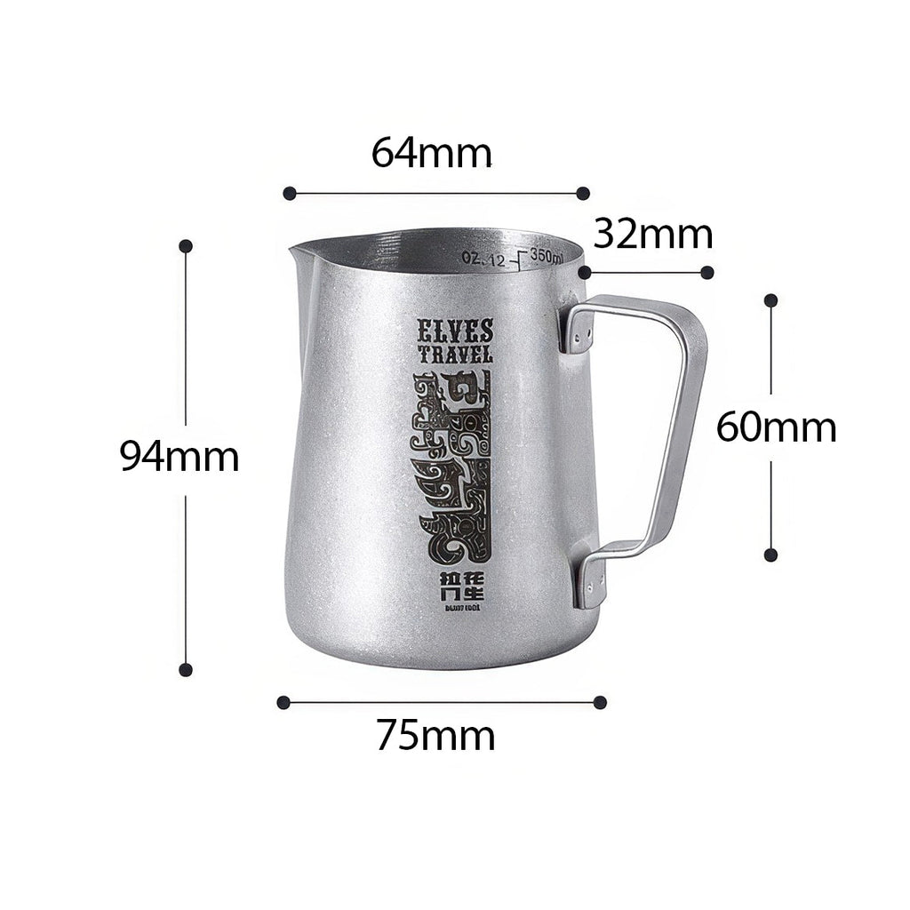 Elves Travel Latte Art Milk Pitcher - Shop Coffee Hobby