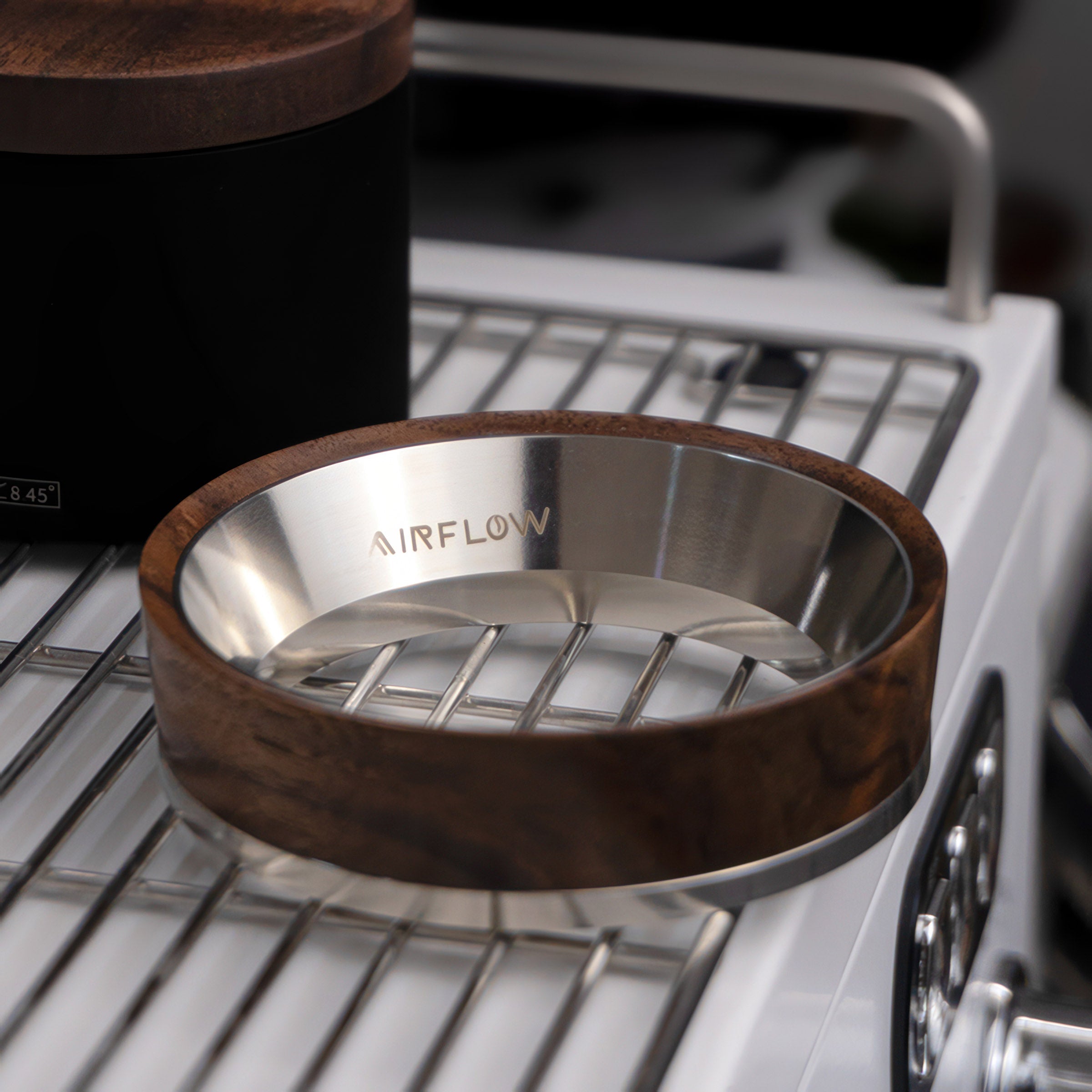 Walnut Dosing Ring 58mm - Shop Coffee Hobby