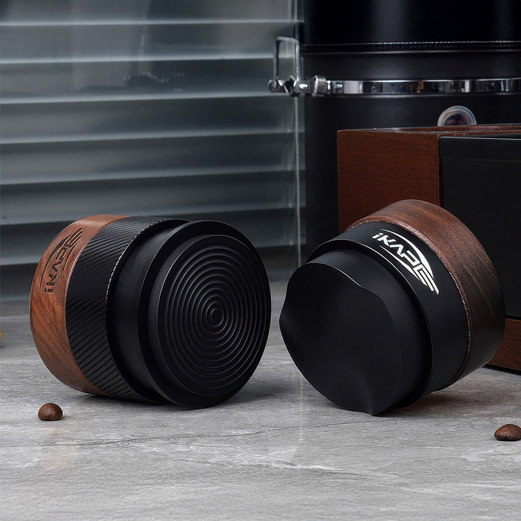 Black Edition Wooden Tamper And Distributor - Shop Coffee Hobby