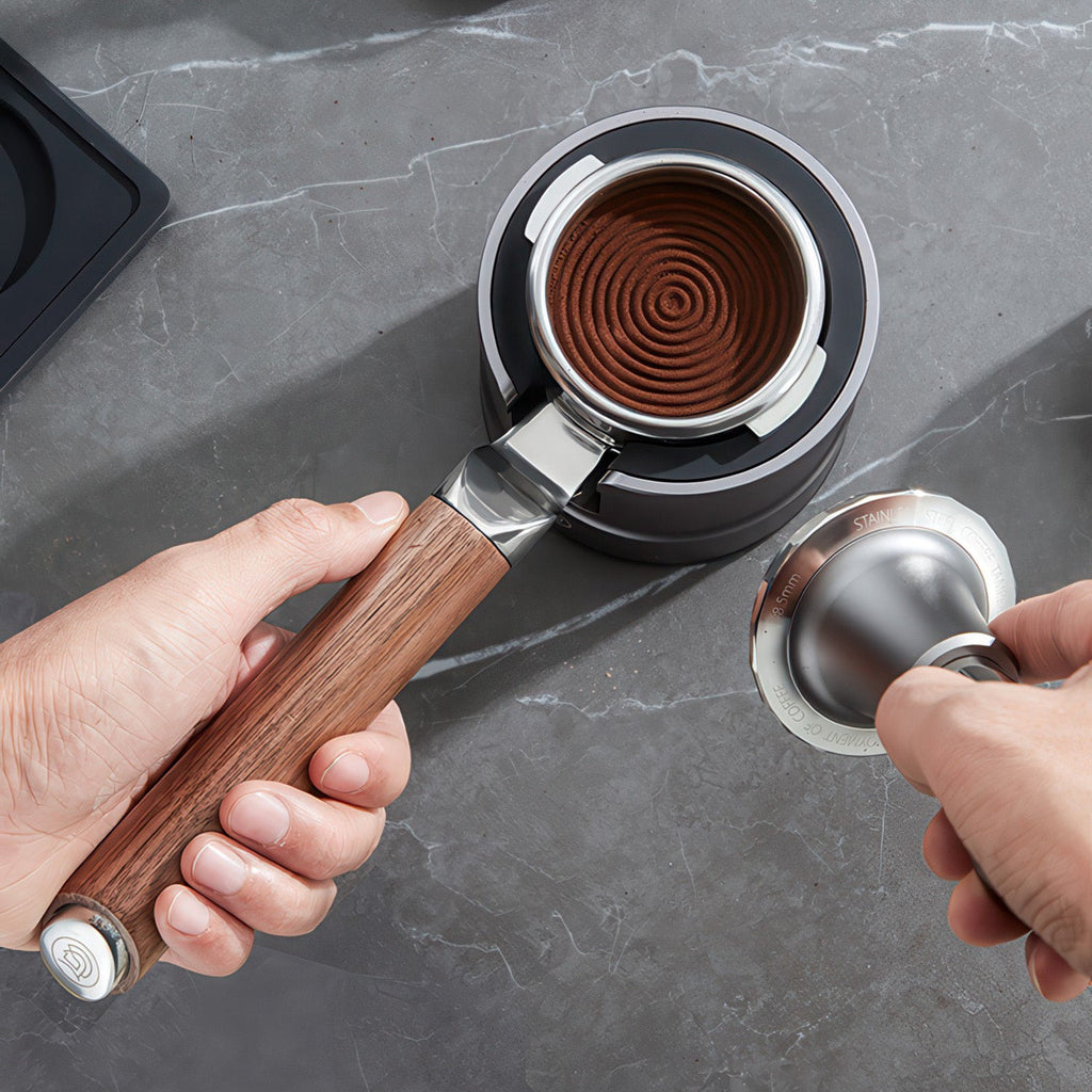 Bottomless Portafilter with Removable Double Spout - Shop Coffee Hobby