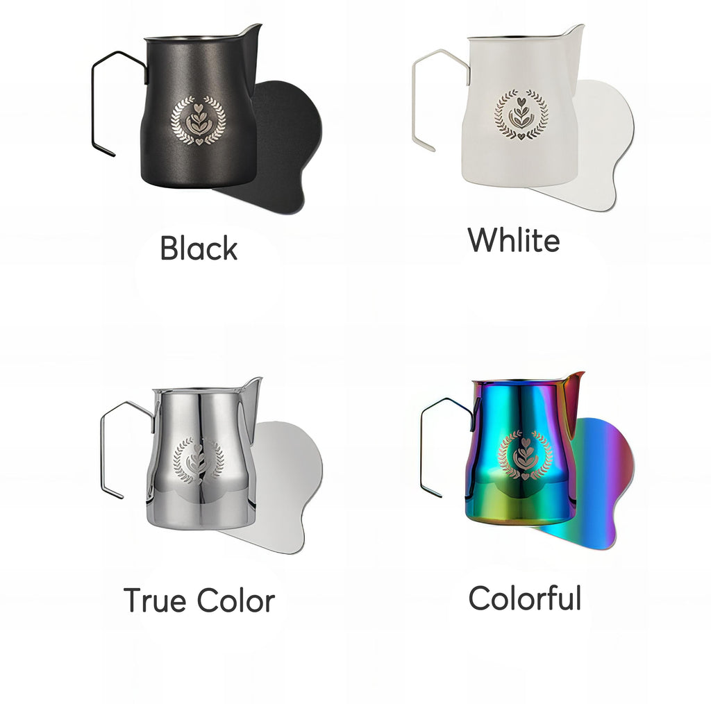 Non-Stick Latte Art Milk Pitcher for Cappuccino - Shop Coffee Hobby