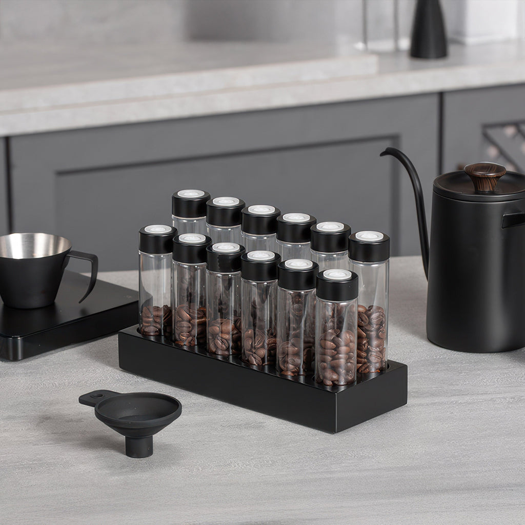 Barista Coffee Bean Storage Tube Set - Shop Coffee Hobby