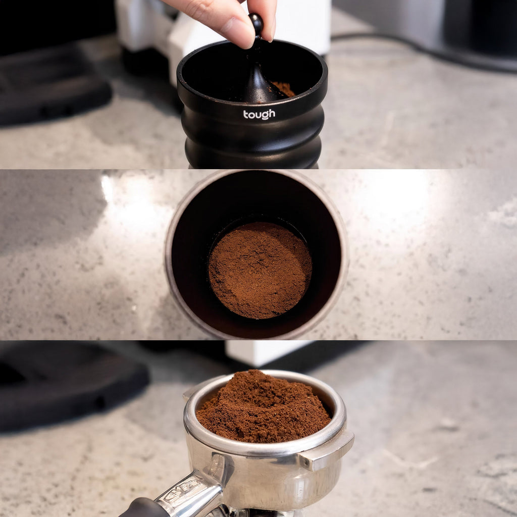 Stainless Steel Dosing Funnel Multi-Tier Design - Shop Coffee Hobby