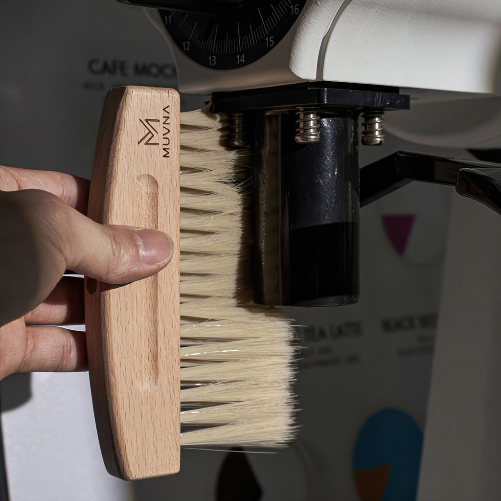 Solid Wood Coffee Cleaning Brush Set - Shop Coffee Hobby