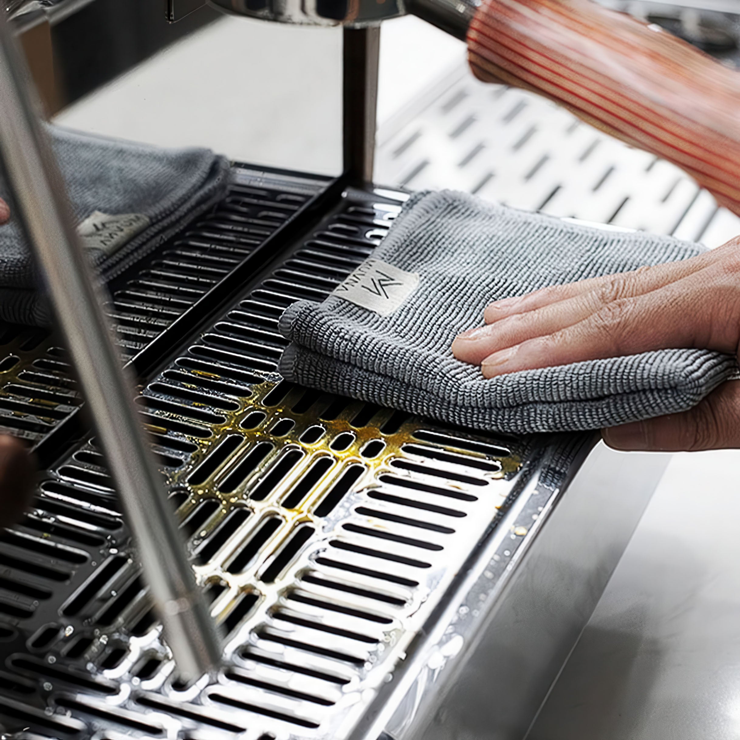 Barista Cleaning Towel Espresso Machine Cloth - Shop Coffee Hobby