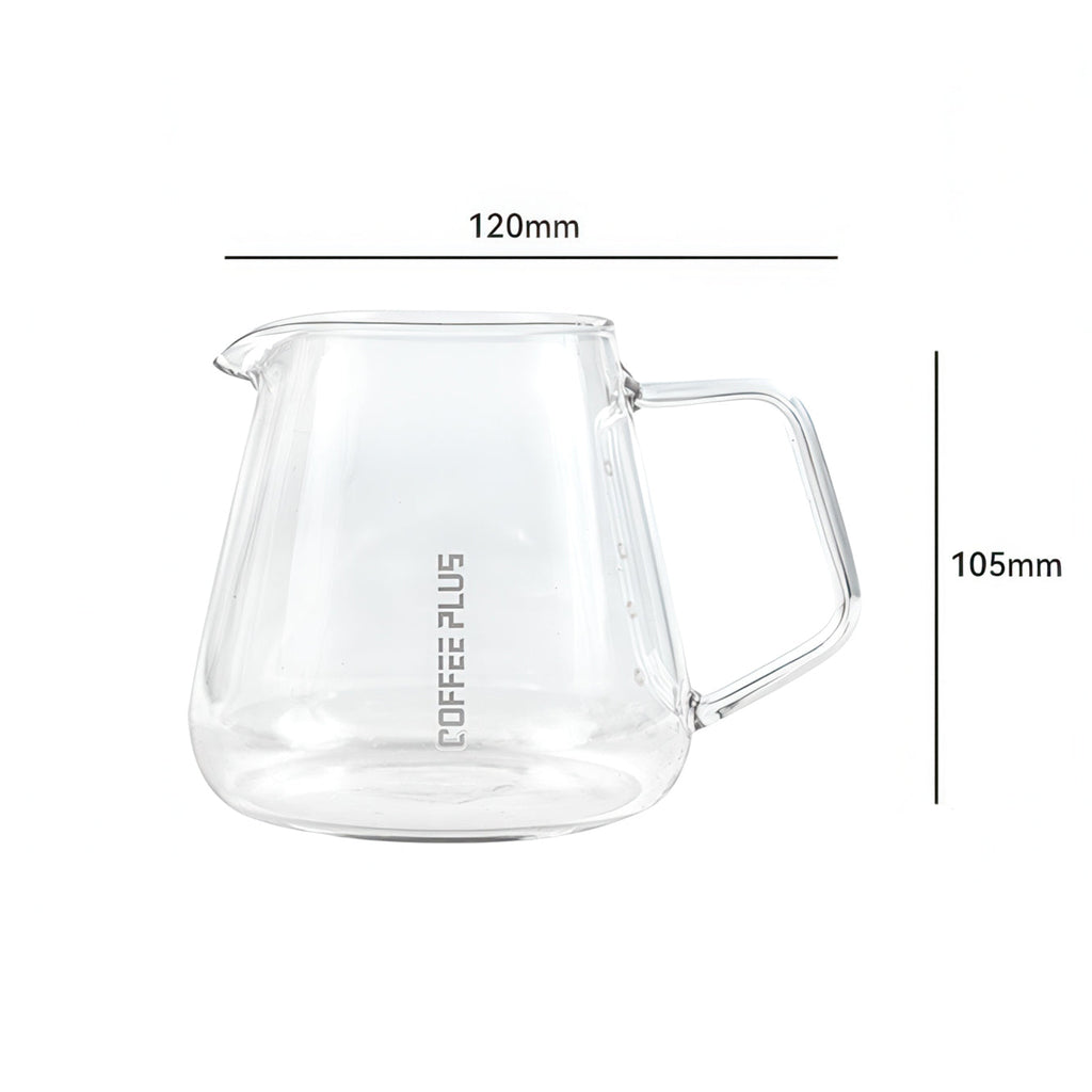 Glass Coffee Server Carafe Hand Brew Pour Over