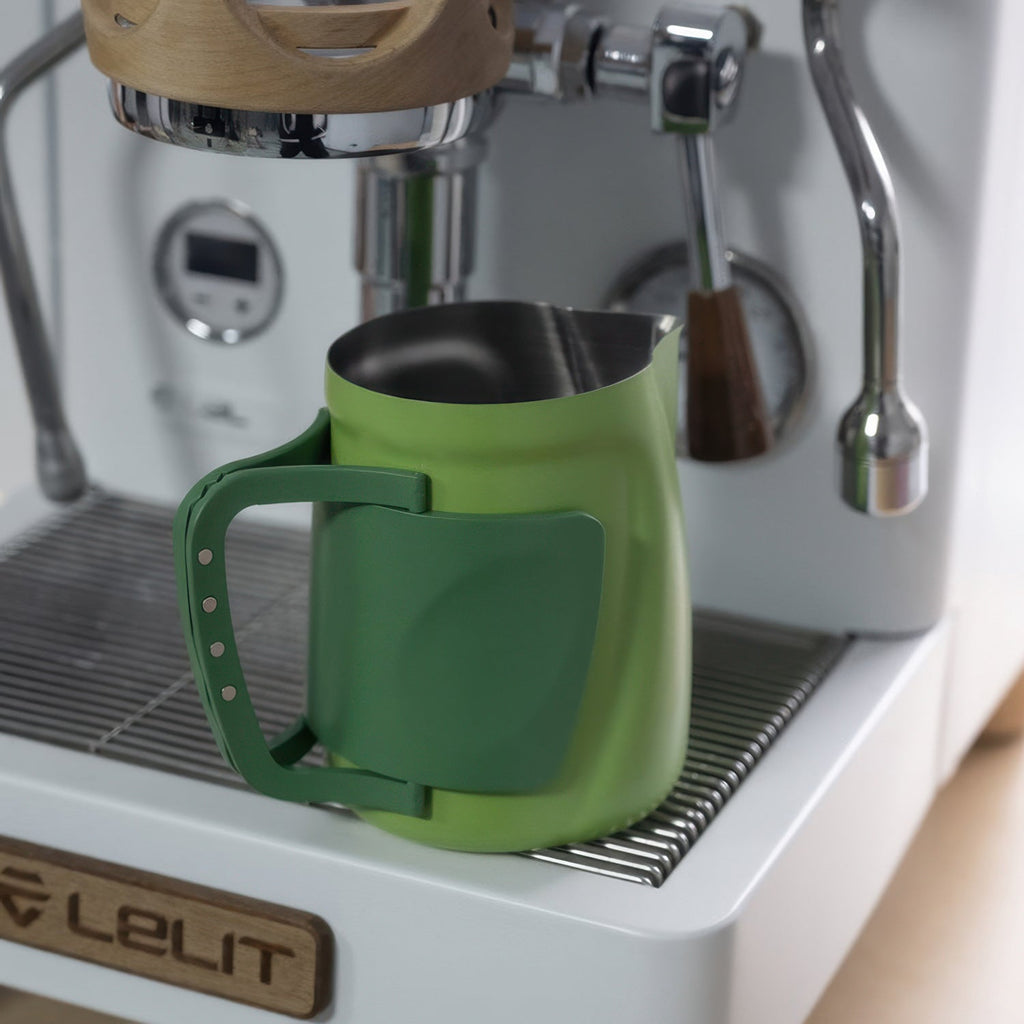 Convertible Foldable Handle Latte Pitcher - Shop Coffee Hobby