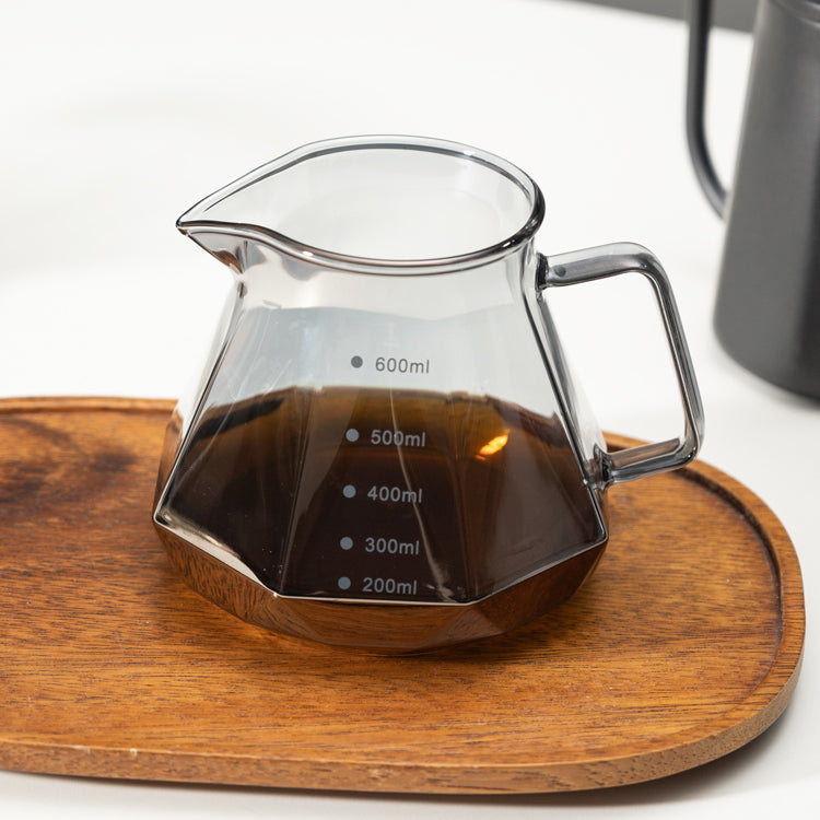 Coffee Brewing V60 Set with Walnut Wood Holder - Shop Coffee Hobby