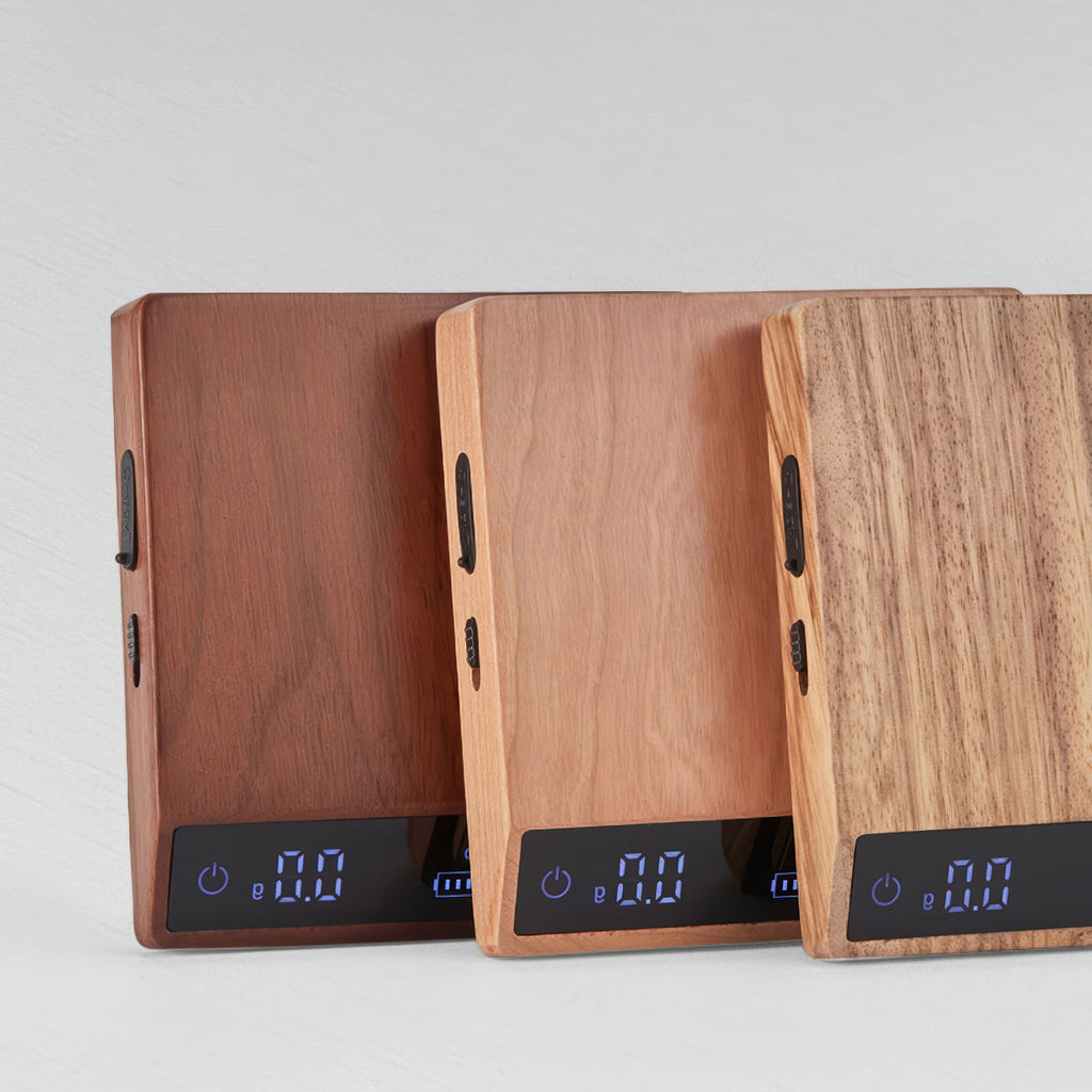 Precision Brew Walnut Digital Coffee Scale - Shop Coffee Hobby
