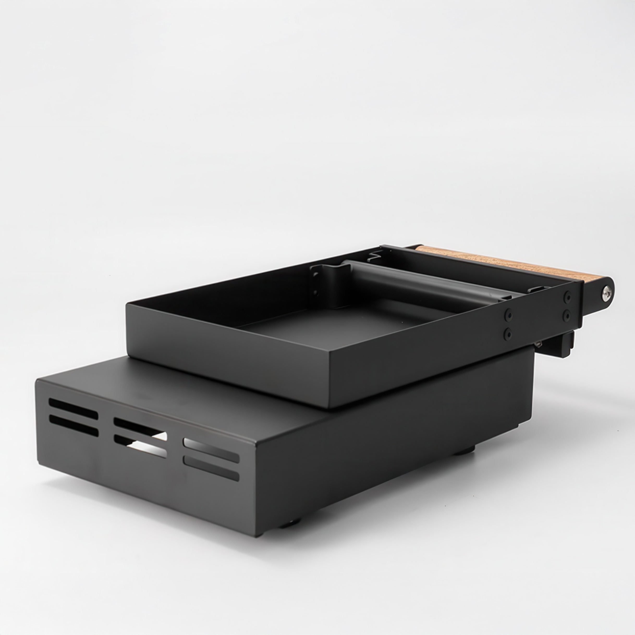 Drawer Coffee Knock Box with Wood Handle - Shop Coffee Hobby