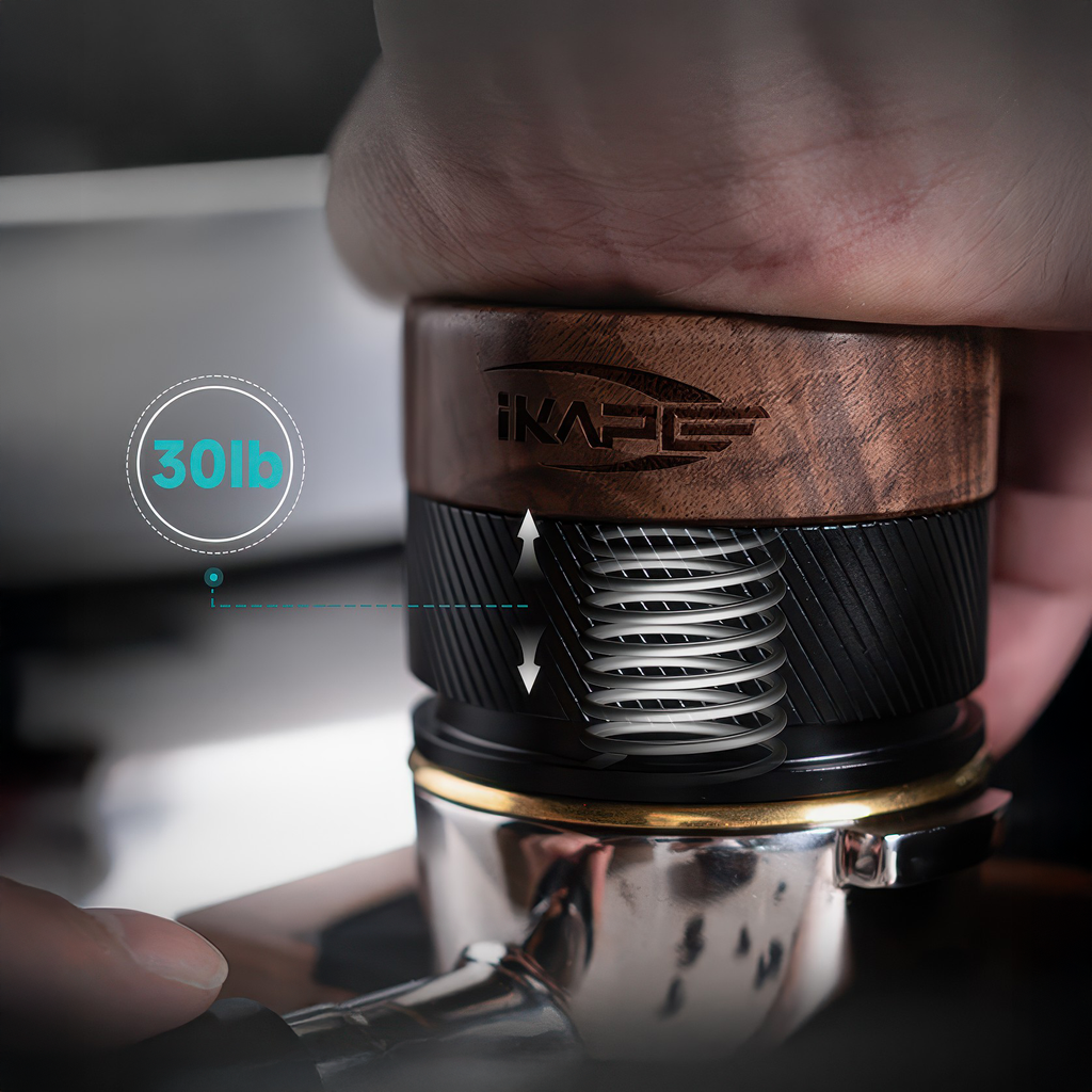 Black Edition Wooden Tamper And Distributor - Shop Coffee Hobby