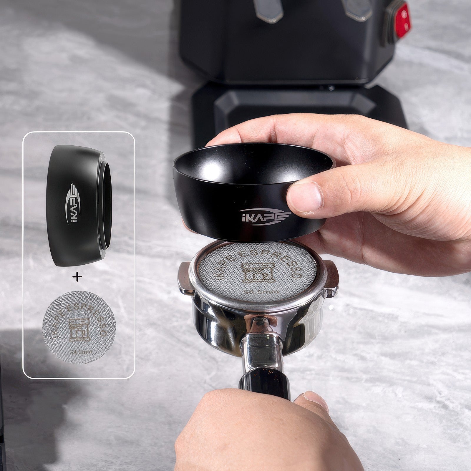 Espresso Magnetic Dosing Funnel V2 - Shop Coffee Hobby