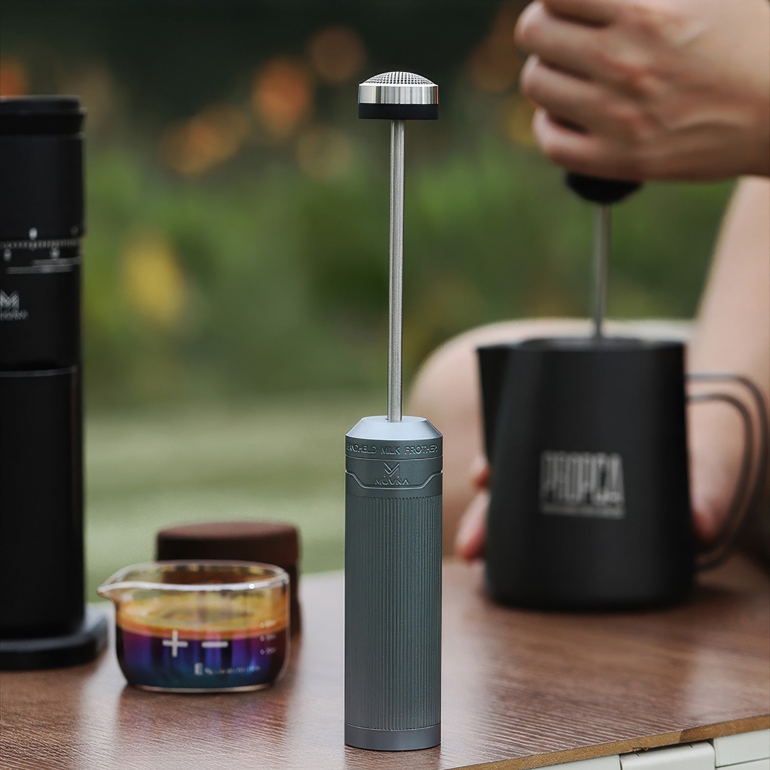 Electric Handheld Milk Frother Rechargeable - Shop Coffee Hobby