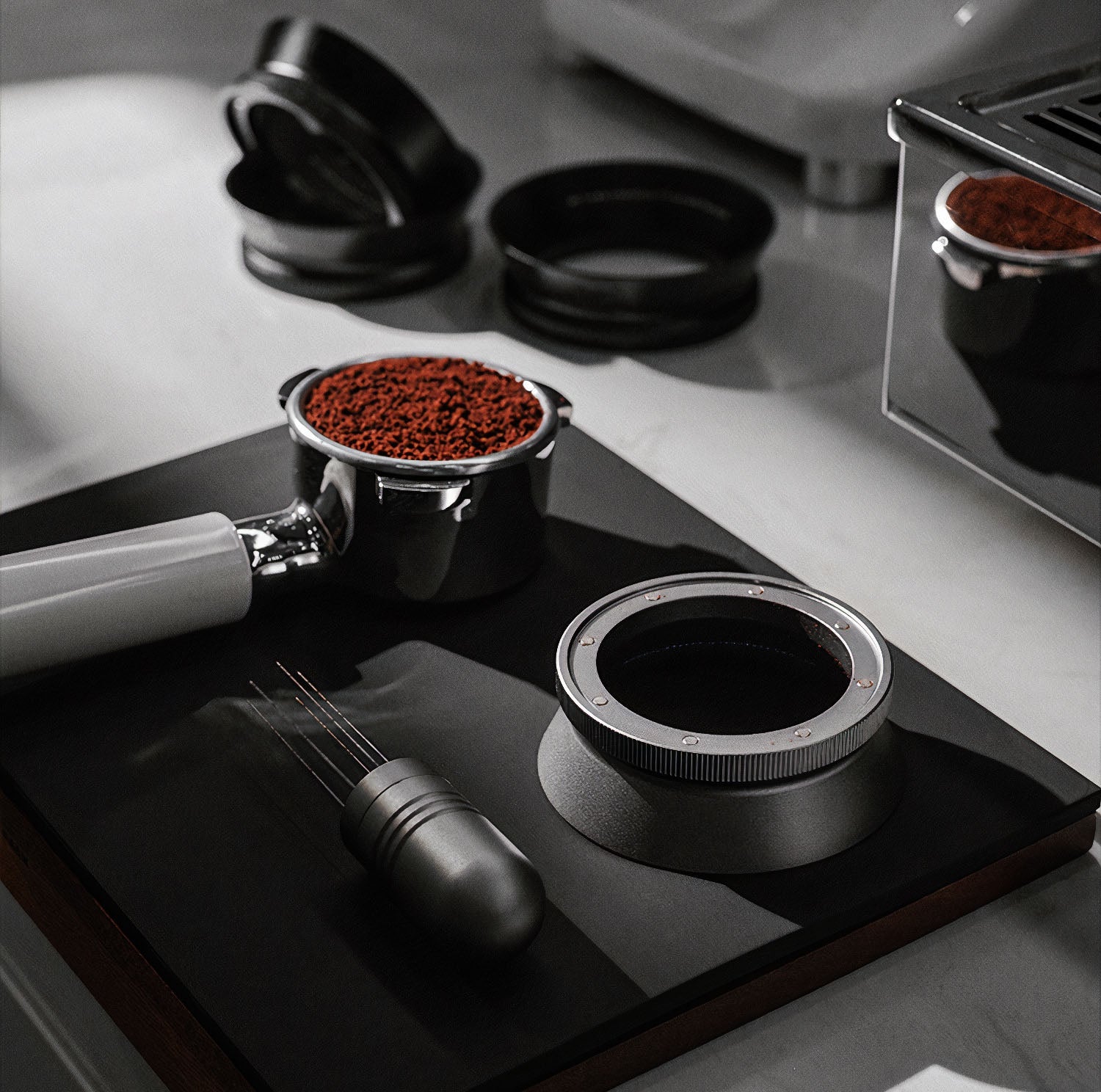 Barista Magnetic Espresso Dosing Funnel - Shop Coffee Hobby