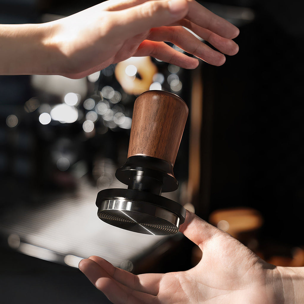 Walnut Coffee Tamper Balanced Design - Shop Coffee Hobby
