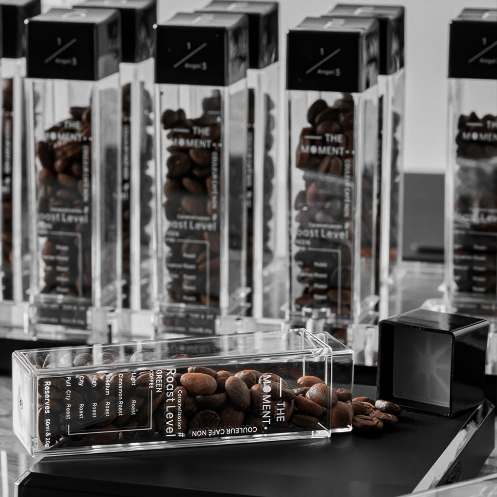 Premium Tubes Coffee Bean Cellars With Stand - Shop Coffee Hobby