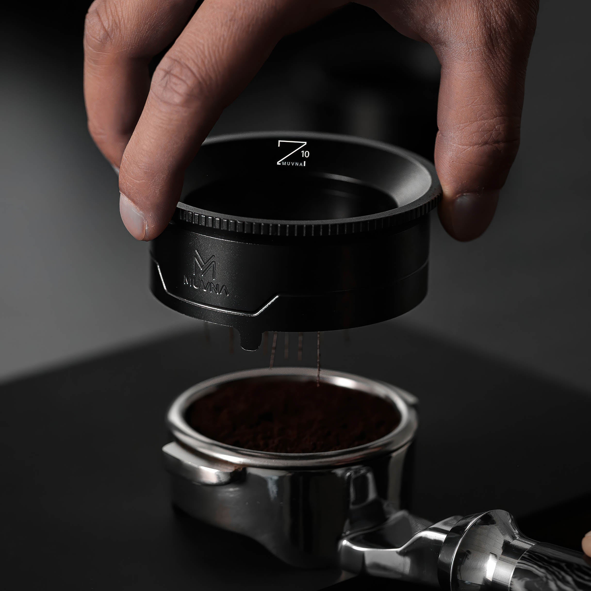 Z10 WDT Tool & Dosing Ring - 2-in-1 Espresso Distributor - Shop Coffee Hobby