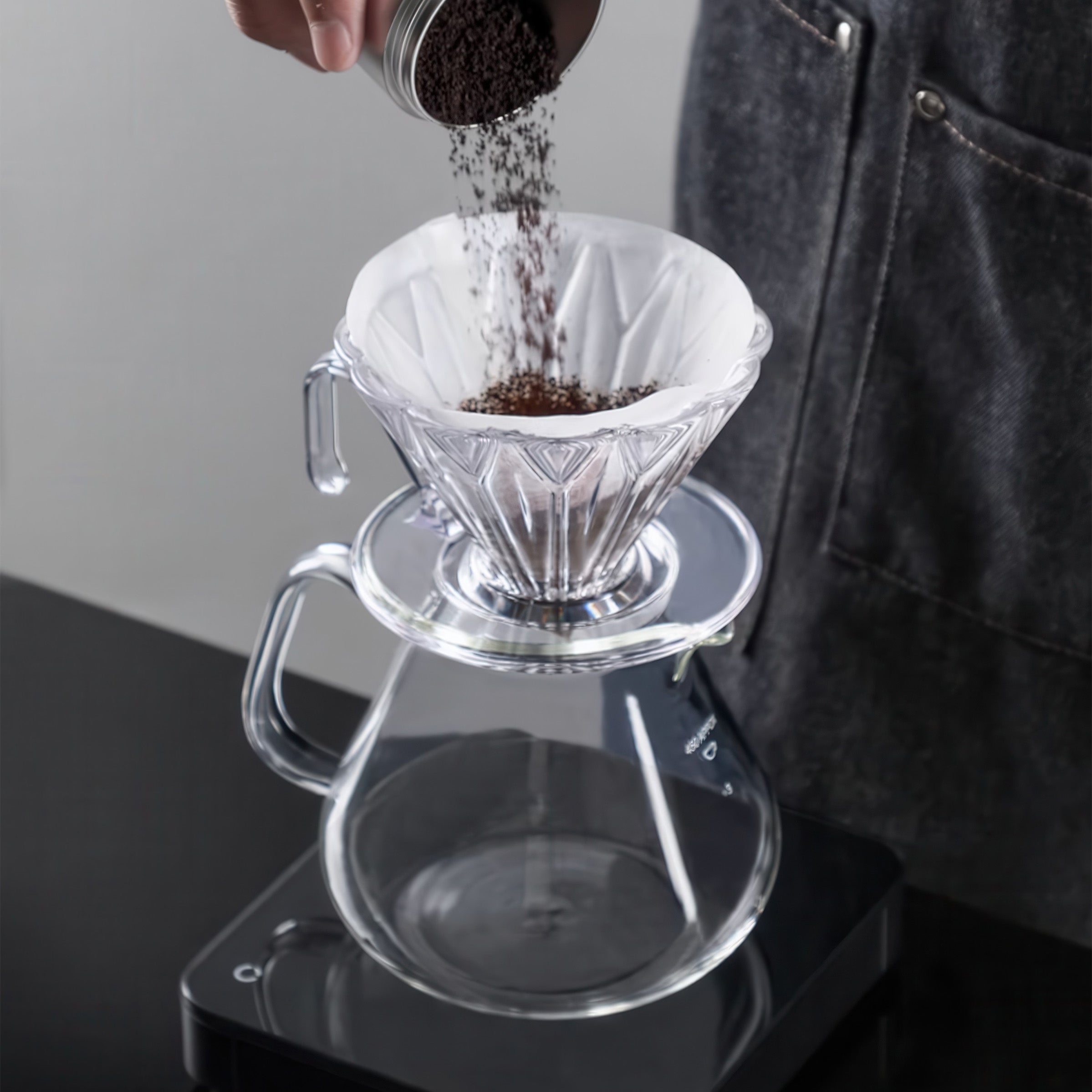 Diamond Pattern Prisma Pour Over Coffee Dripper - Shop Coffee Hobby