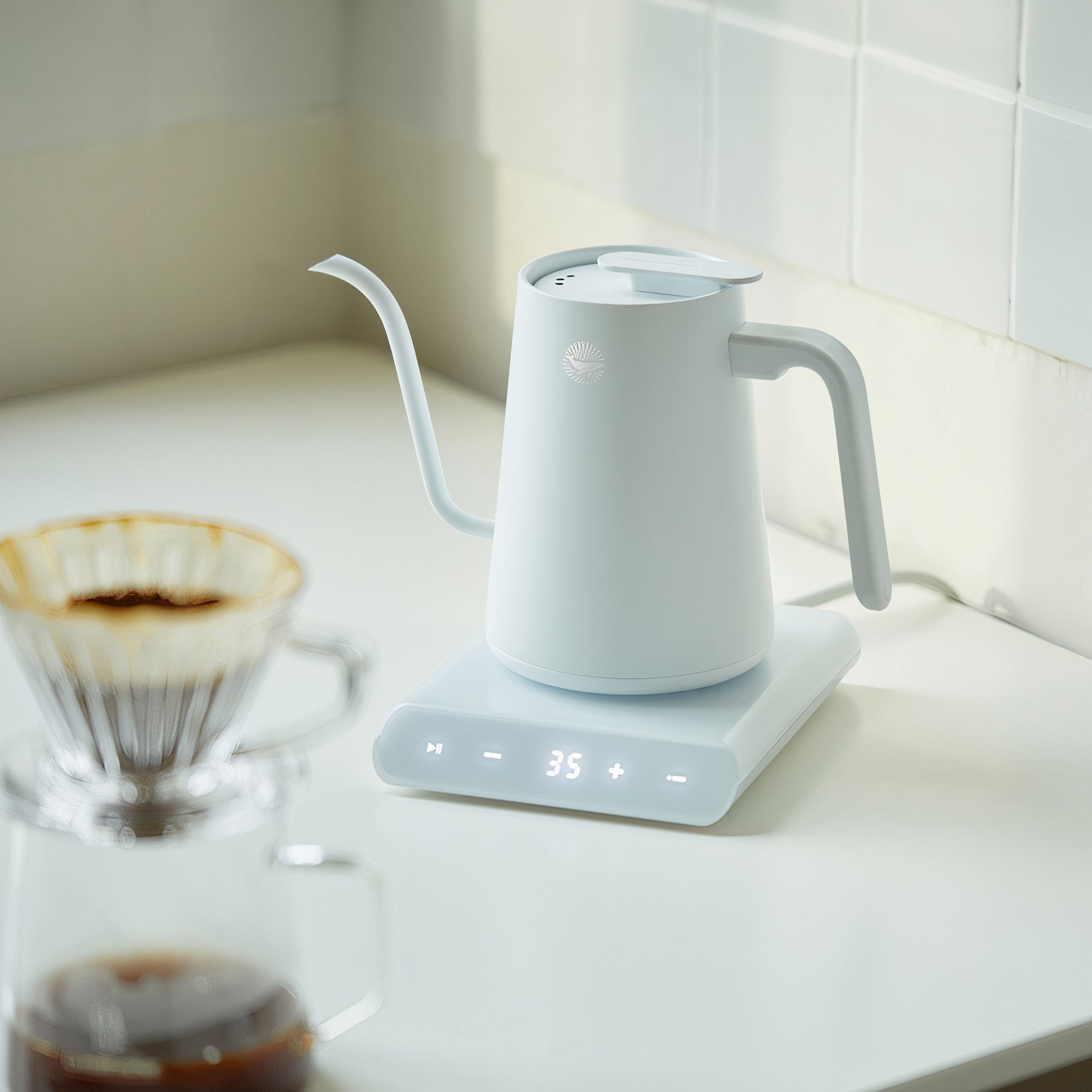 Cafede Kona Electric Gooseneck Kettle | Temperature Control - Shop Coffee Hobby