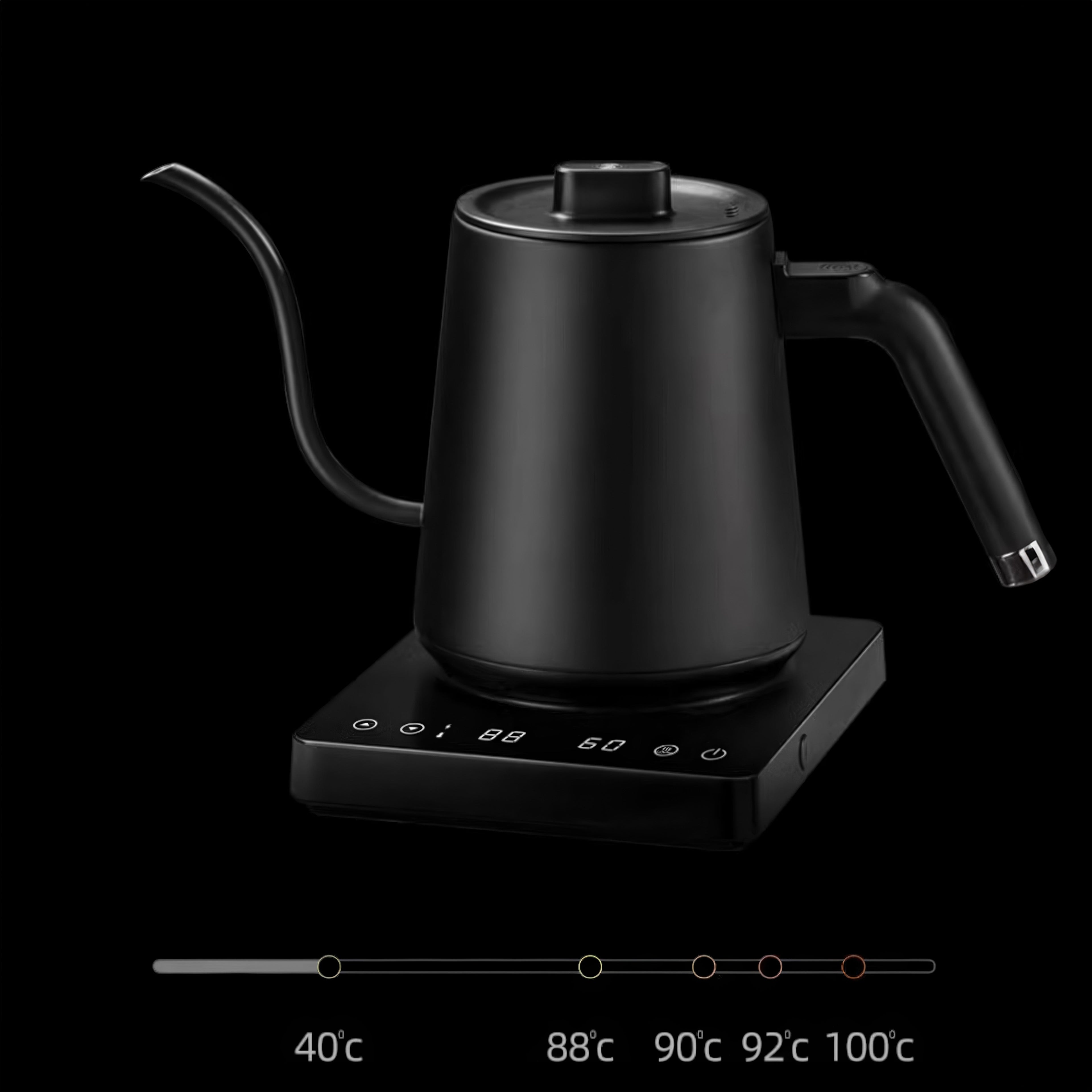 Electric Gooseneck Pour-Over Kettle - Shop Coffee Hobby