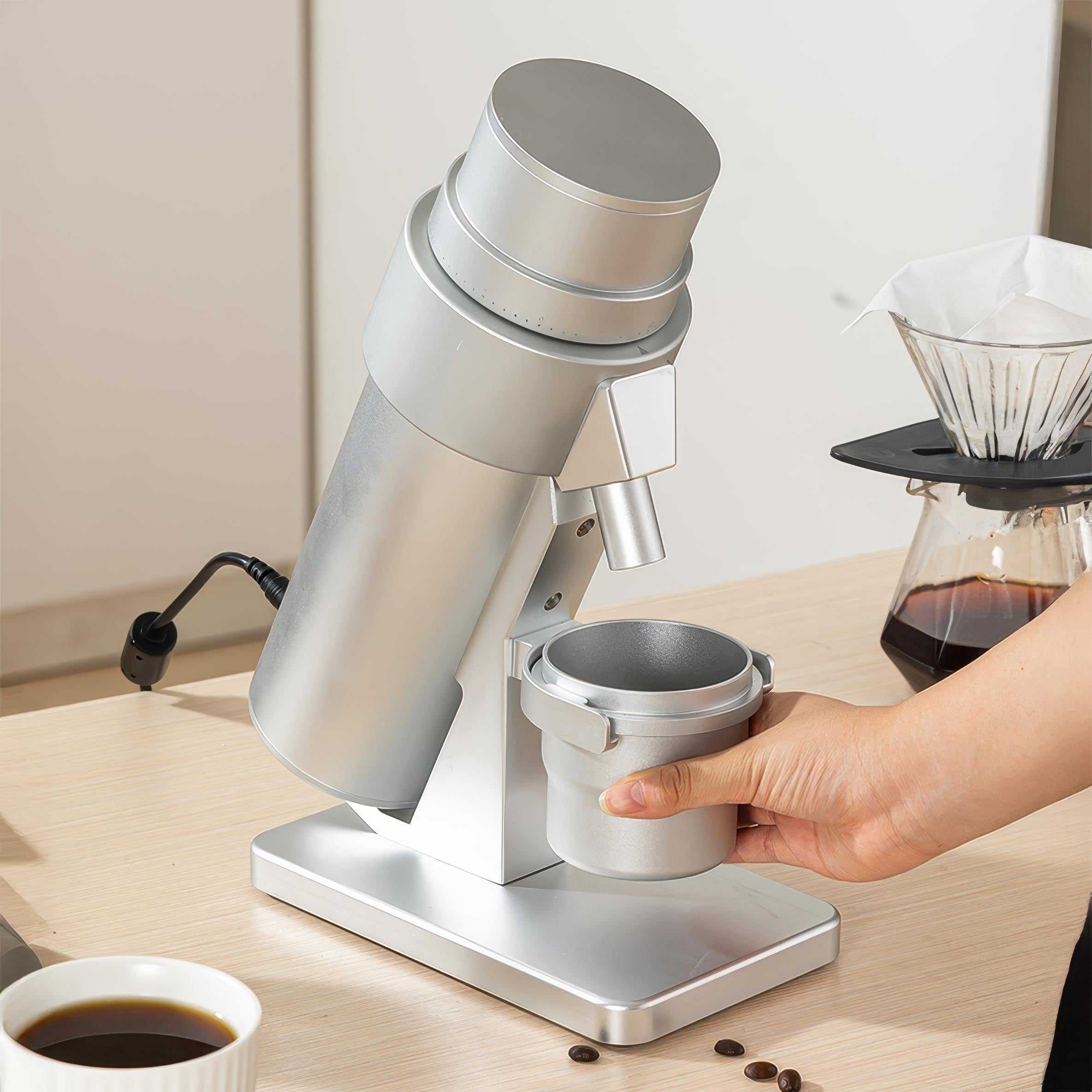 STARSEEKER Explorer Edge+ Electric Coffee Grinder — 63mm Titanium Burr - Shop Coffee Hobby