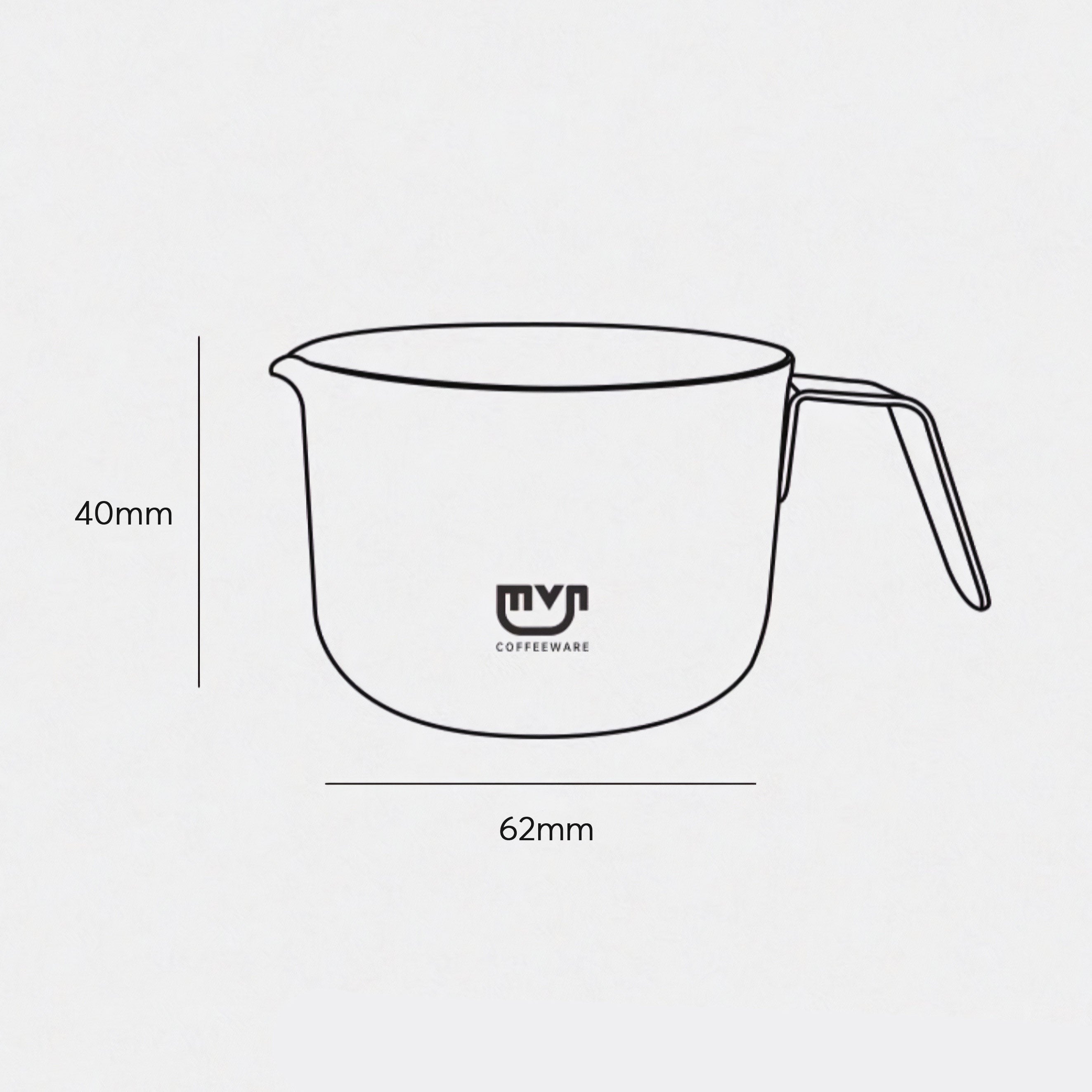 Espresso Measuring Cup - Shop Coffee Hobby