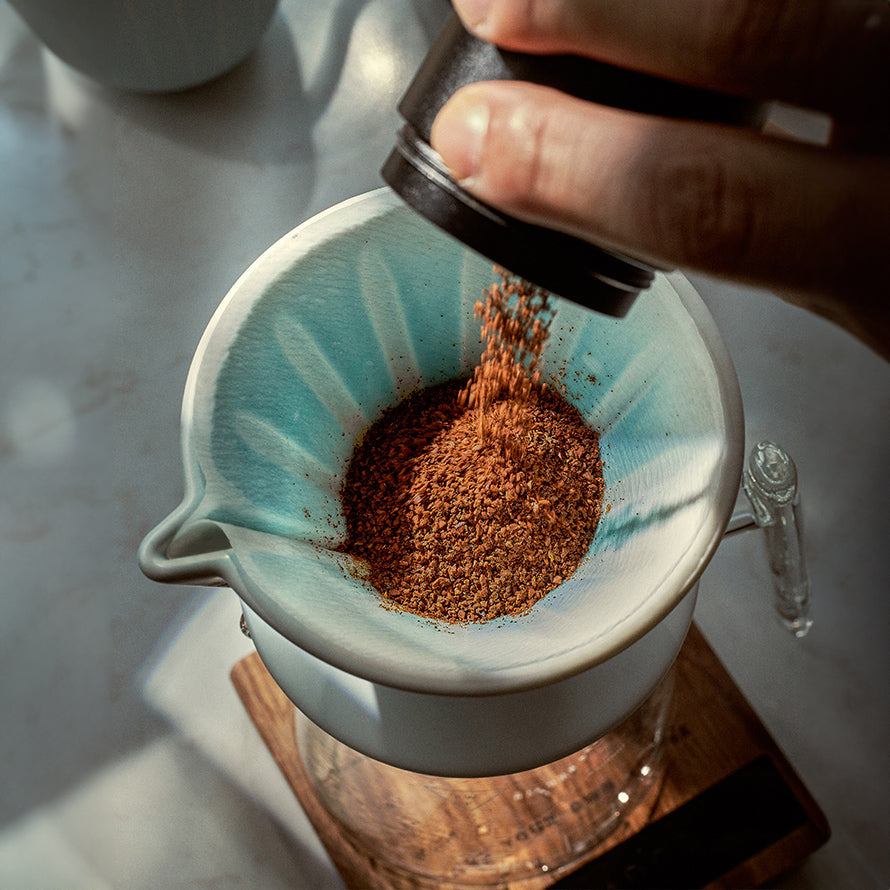 V60 Ceramic Pour Over Coffee Dripper with Sharing Pot - Shop Coffee Hobby