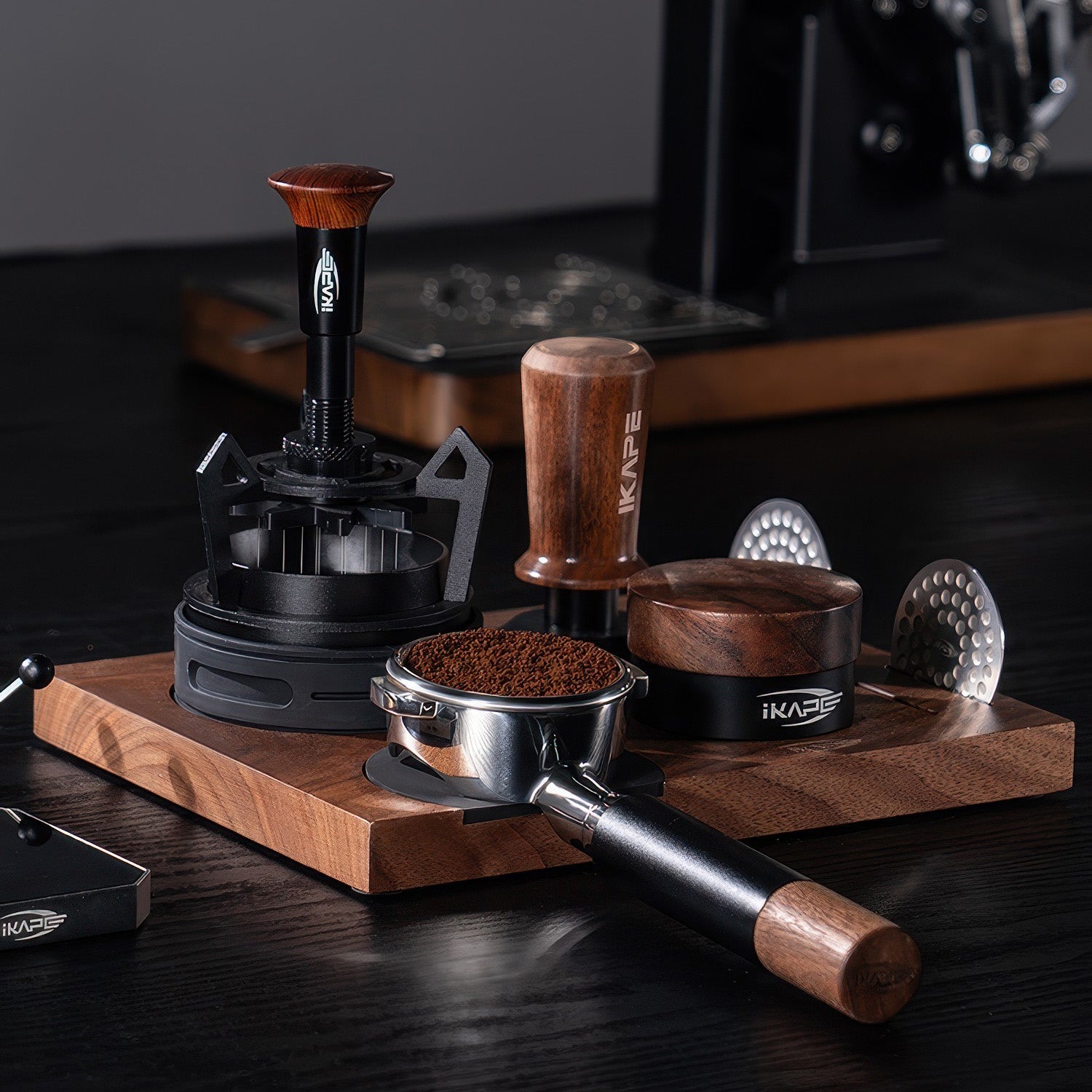 Black Edition Calibrated Coffee Tamper - Shop Coffee Hobby