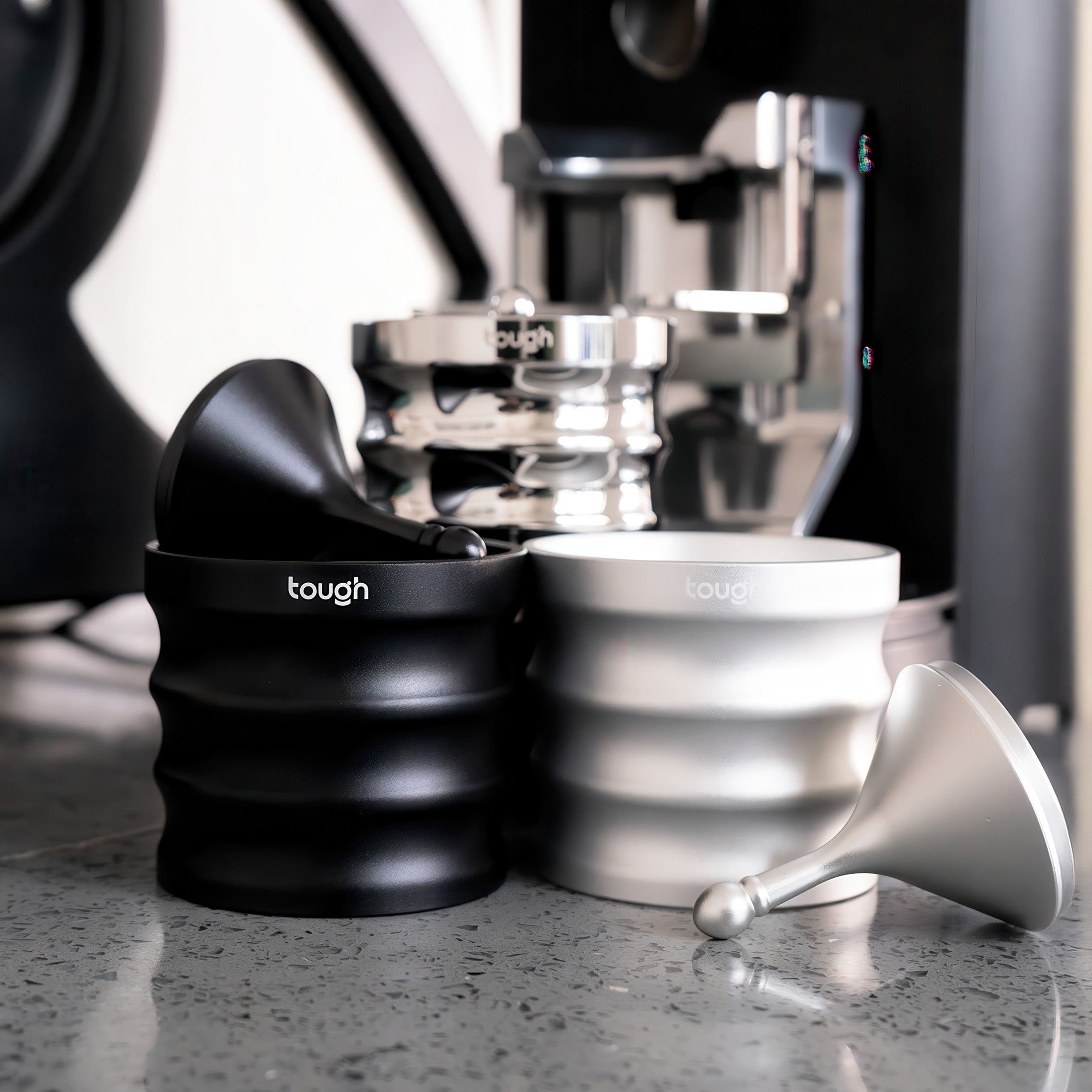 Stainless Steel Dosing Funnel Multi-Tier Design - Shop Coffee Hobby