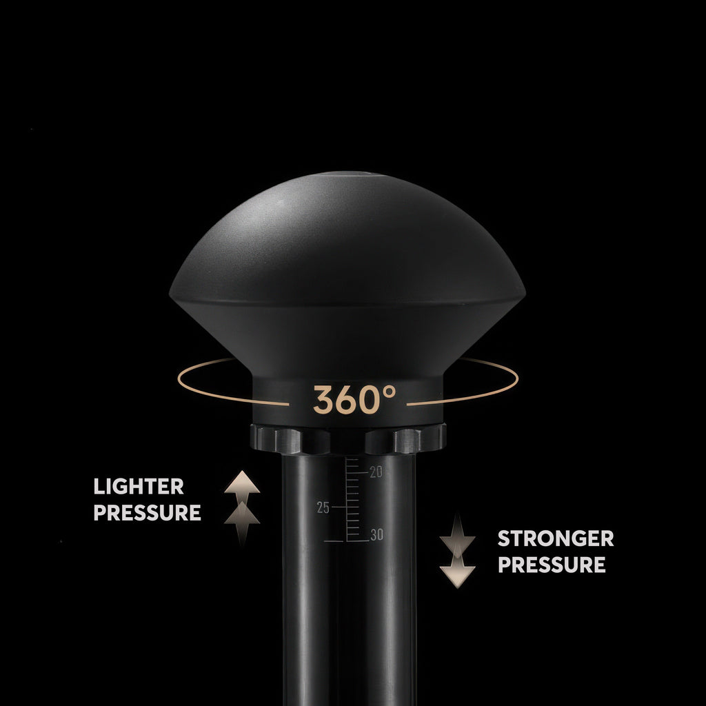 Titanium Spring-Loaded Espresso Tamper - Shop Coffee Hobby